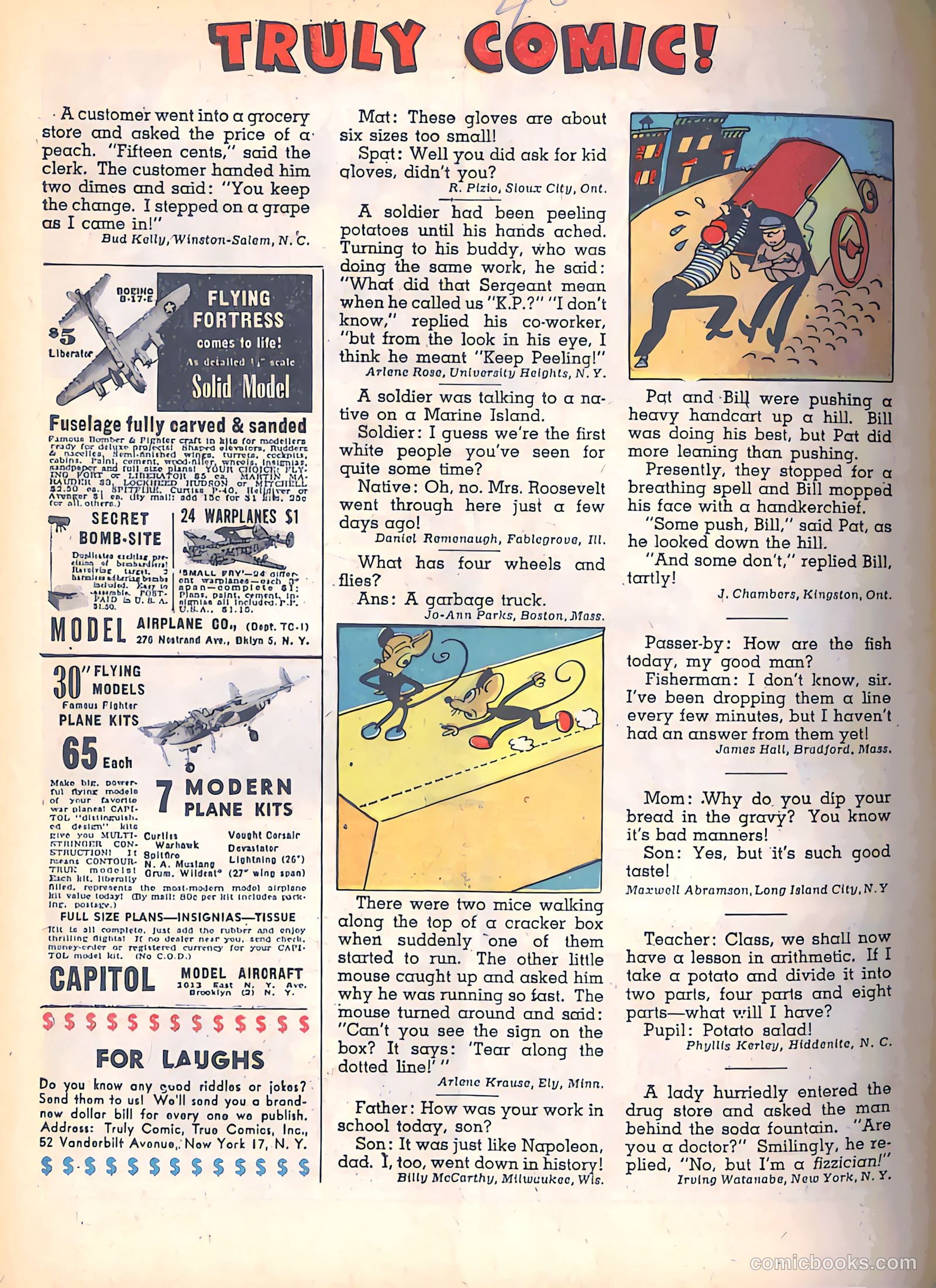 True Comics #34 (1944) — page 42 of 52