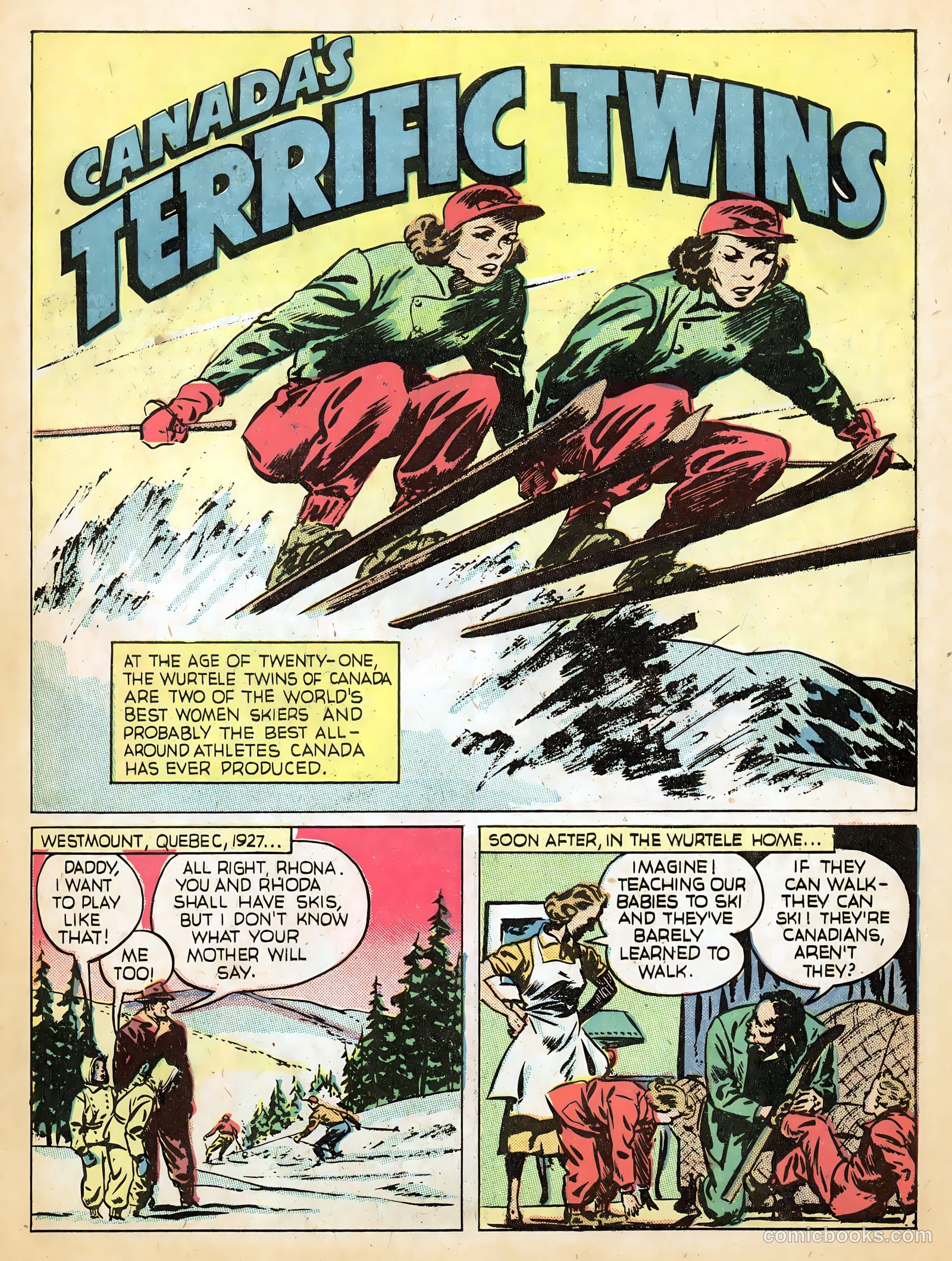 True Comics #35 (1944) — page 15 of 52