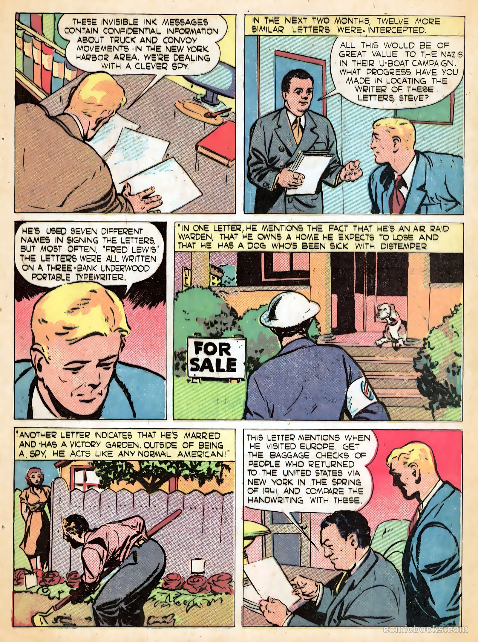 True Comics #35 (1944) — page 22 of 52