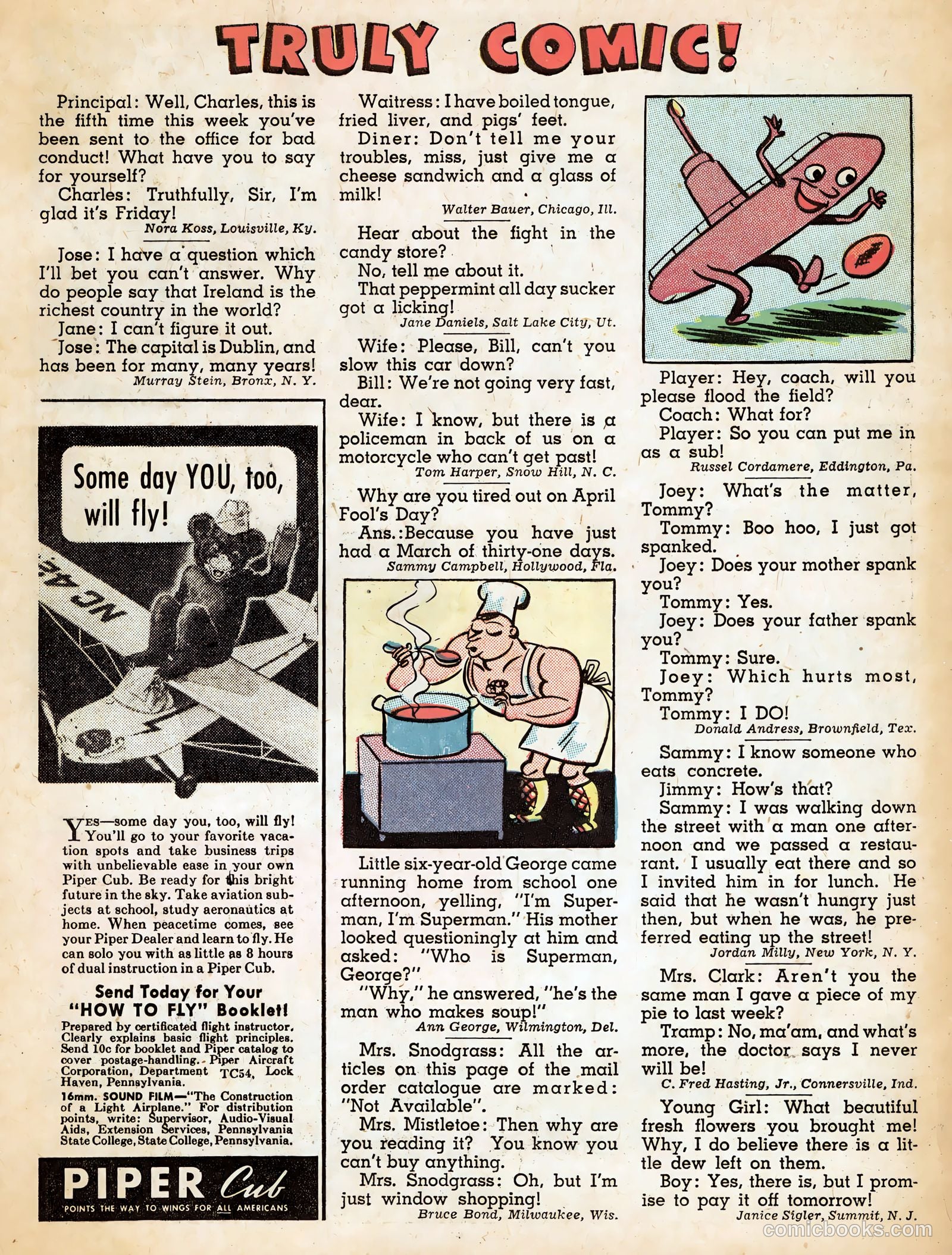 True Comics #35 (1944) — page 50 of 52