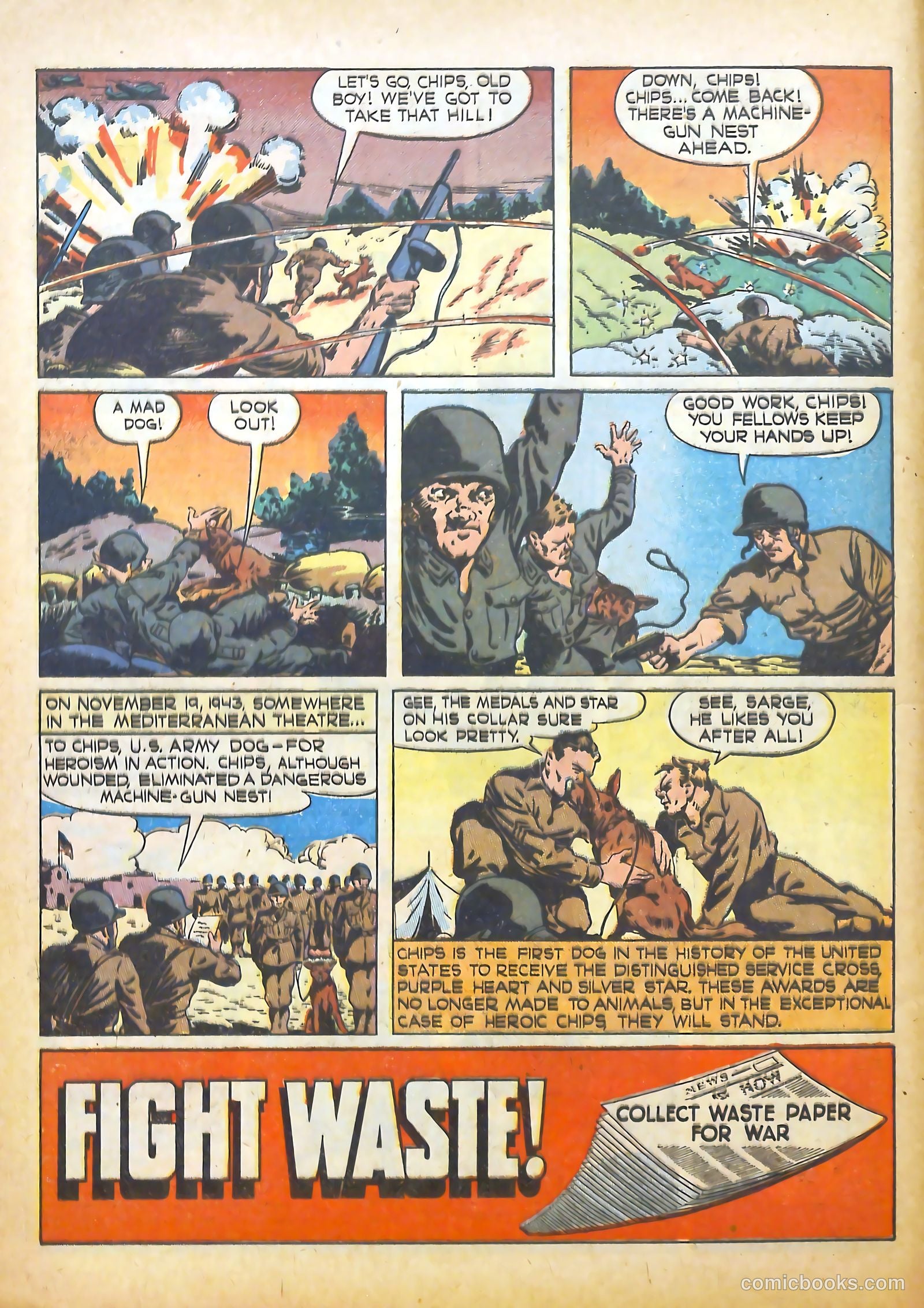 True Comics #36 (1944) — page 16 of 52