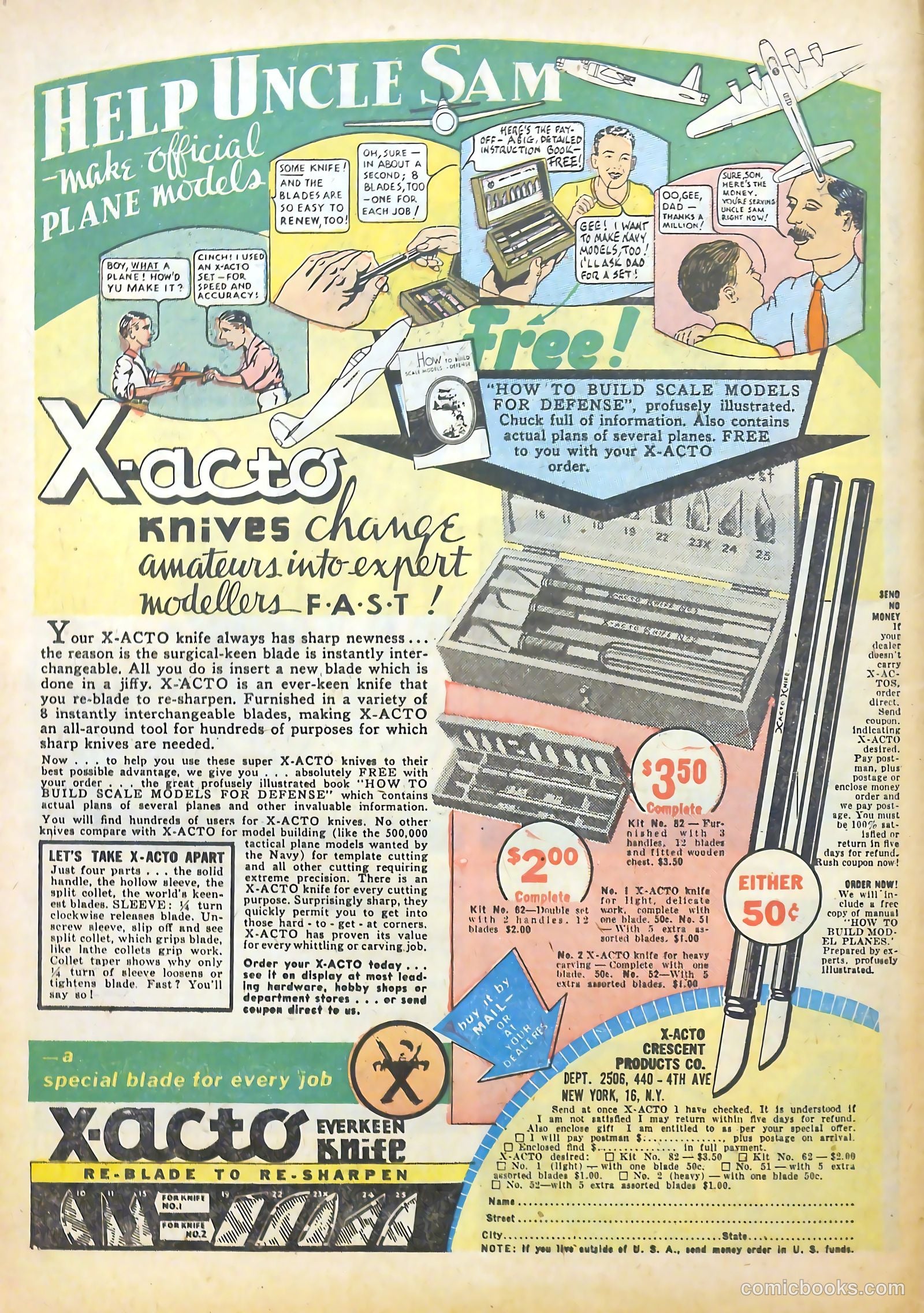 True Comics #36 (1944) — page 50 of 52