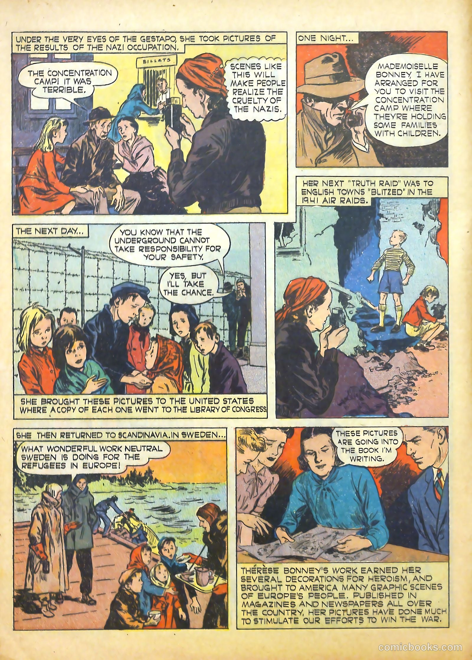 True Comics #37 (1944) — page 16 of 52