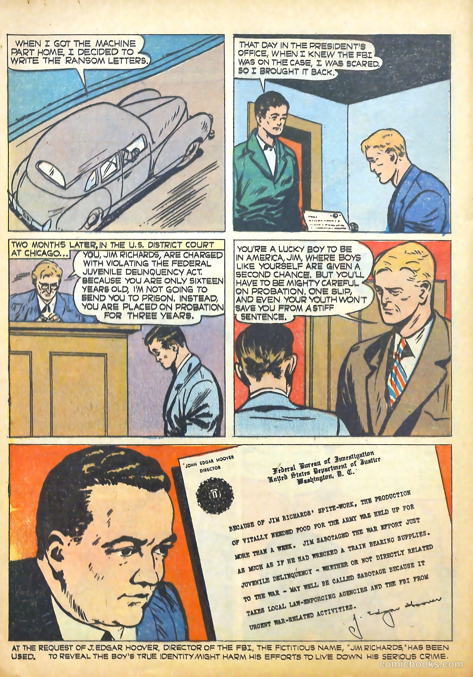 True Comics #37 (1944) — page 22 of 52