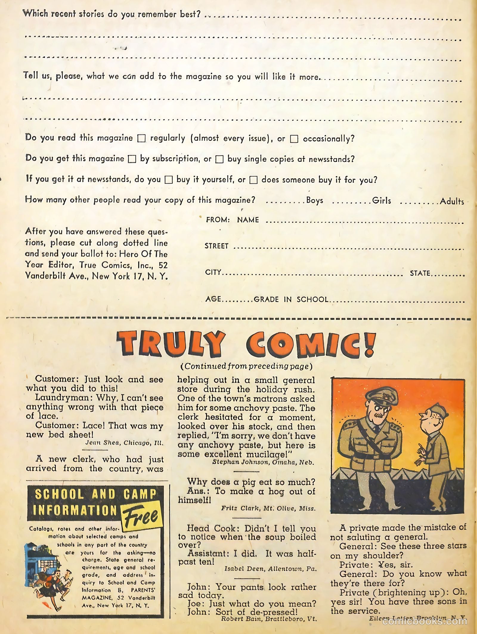 True Comics #38 (1944) — page 33 of 51