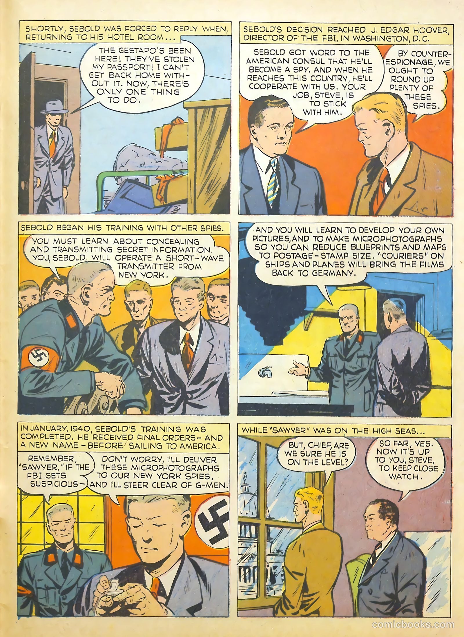 True Comics #38 (1944) — page 40 of 51