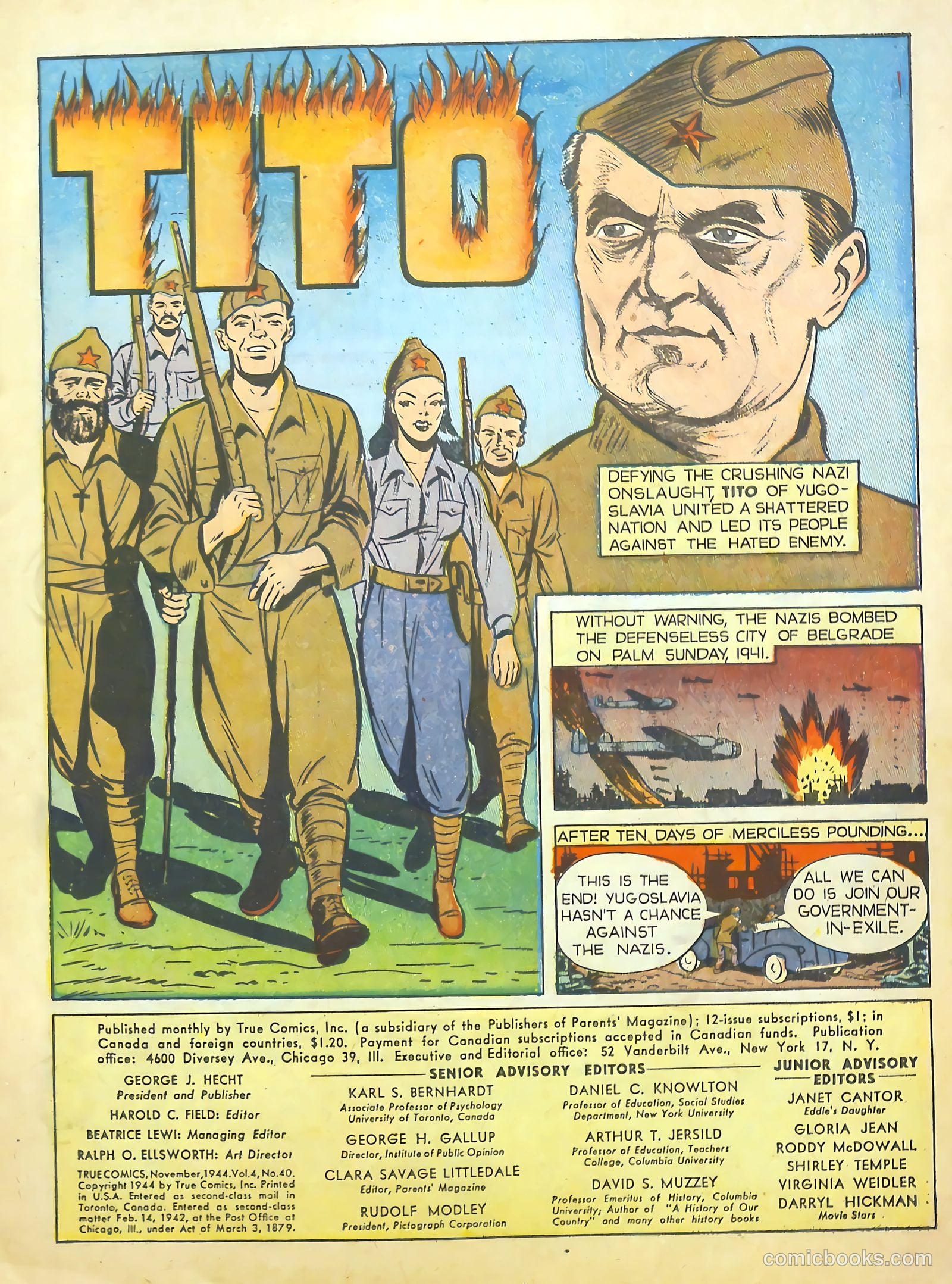True Comics #40 (1944) — page 3 of 51