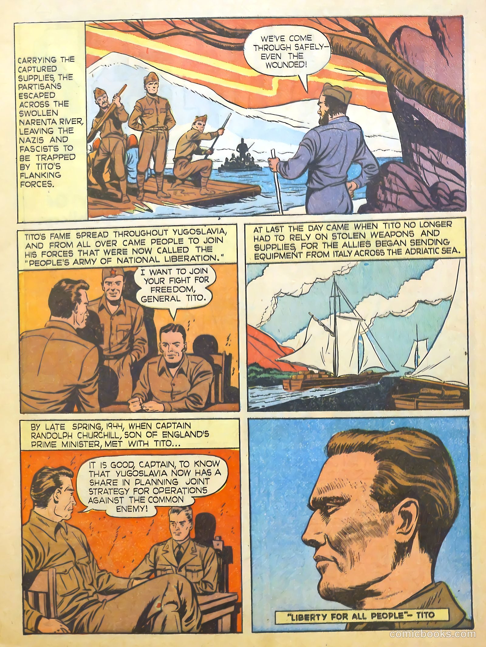 True Comics #40 (1944) — page 7 of 51