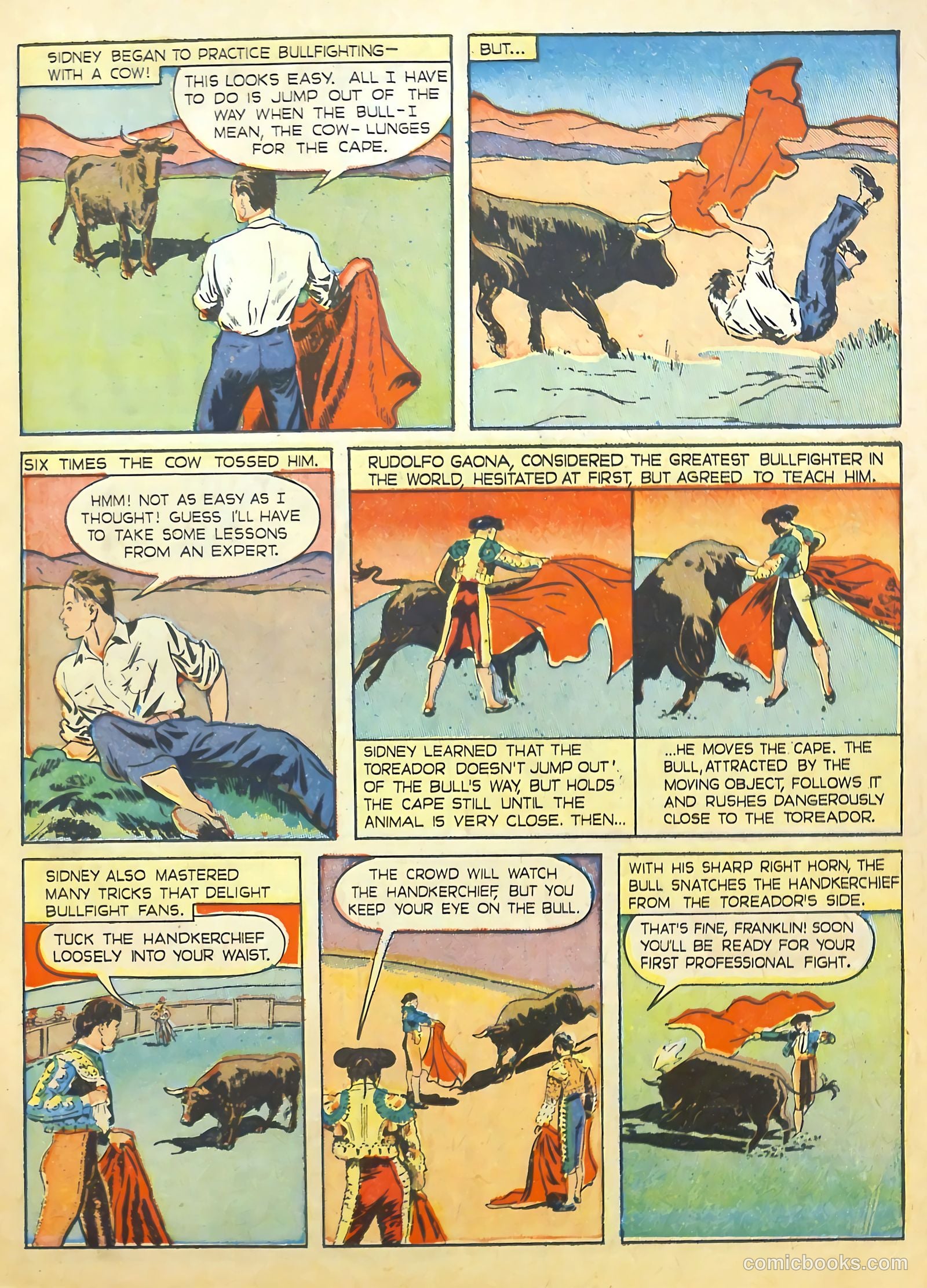 True Comics #40 (1944) — page 15 of 51