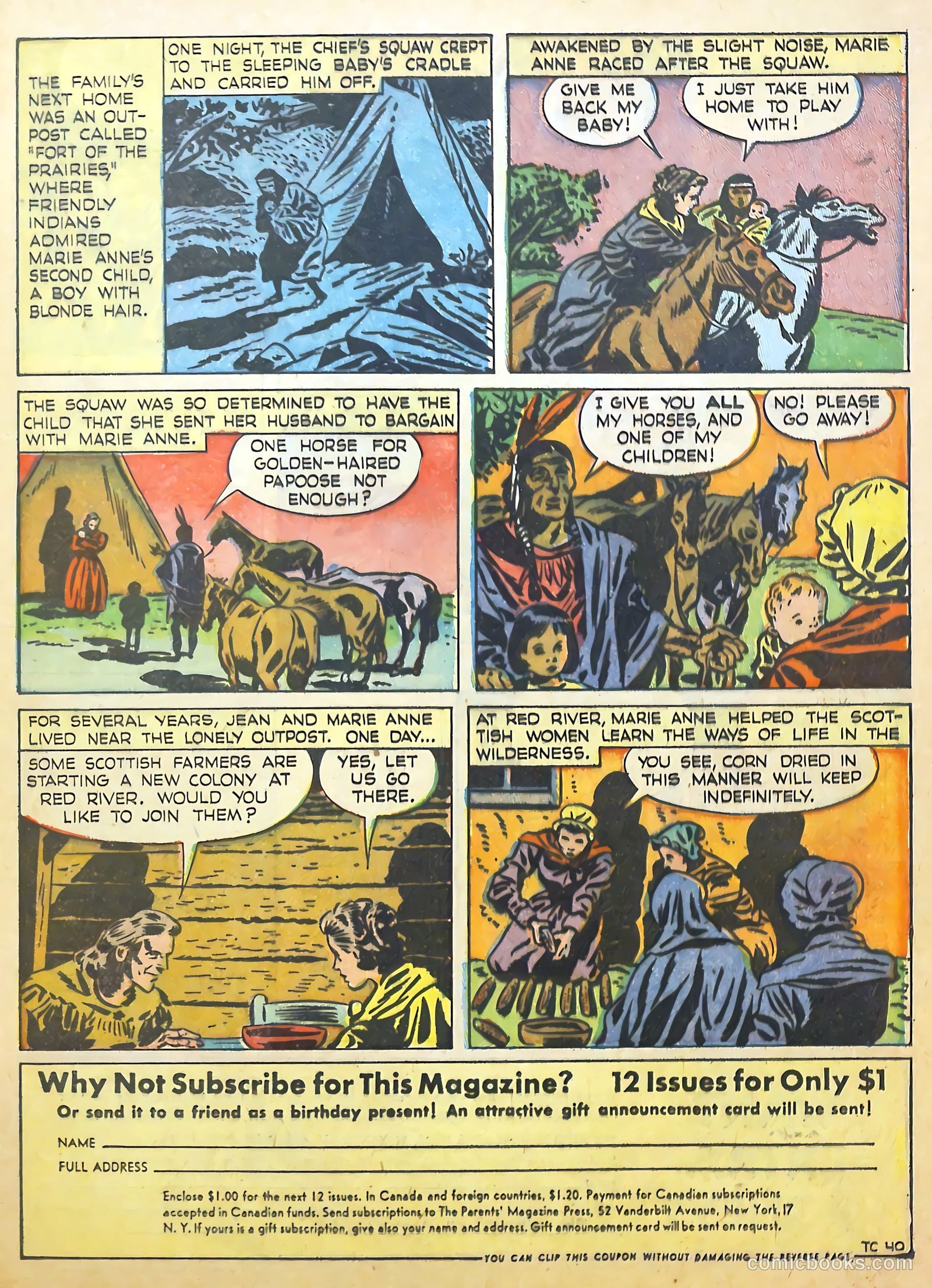 True Comics #40 (1944) — page 36 of 51