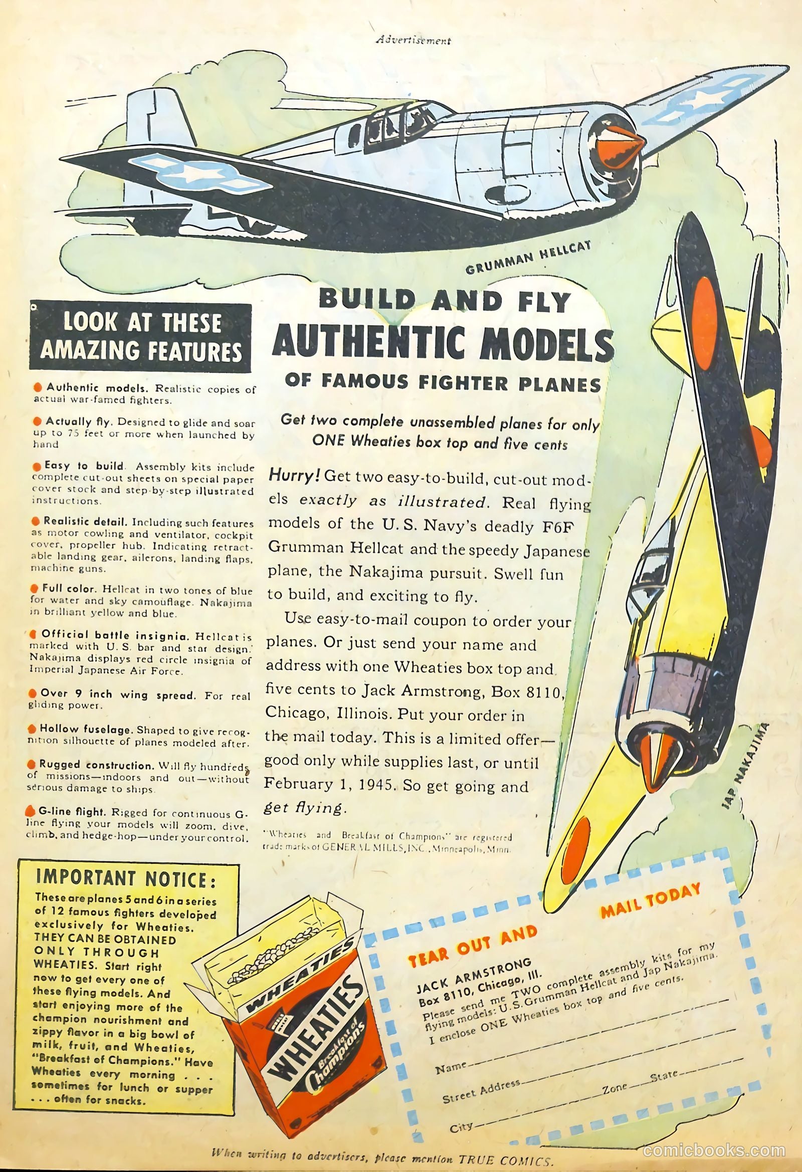 True Comics #40 (1944) — page 44 of 51