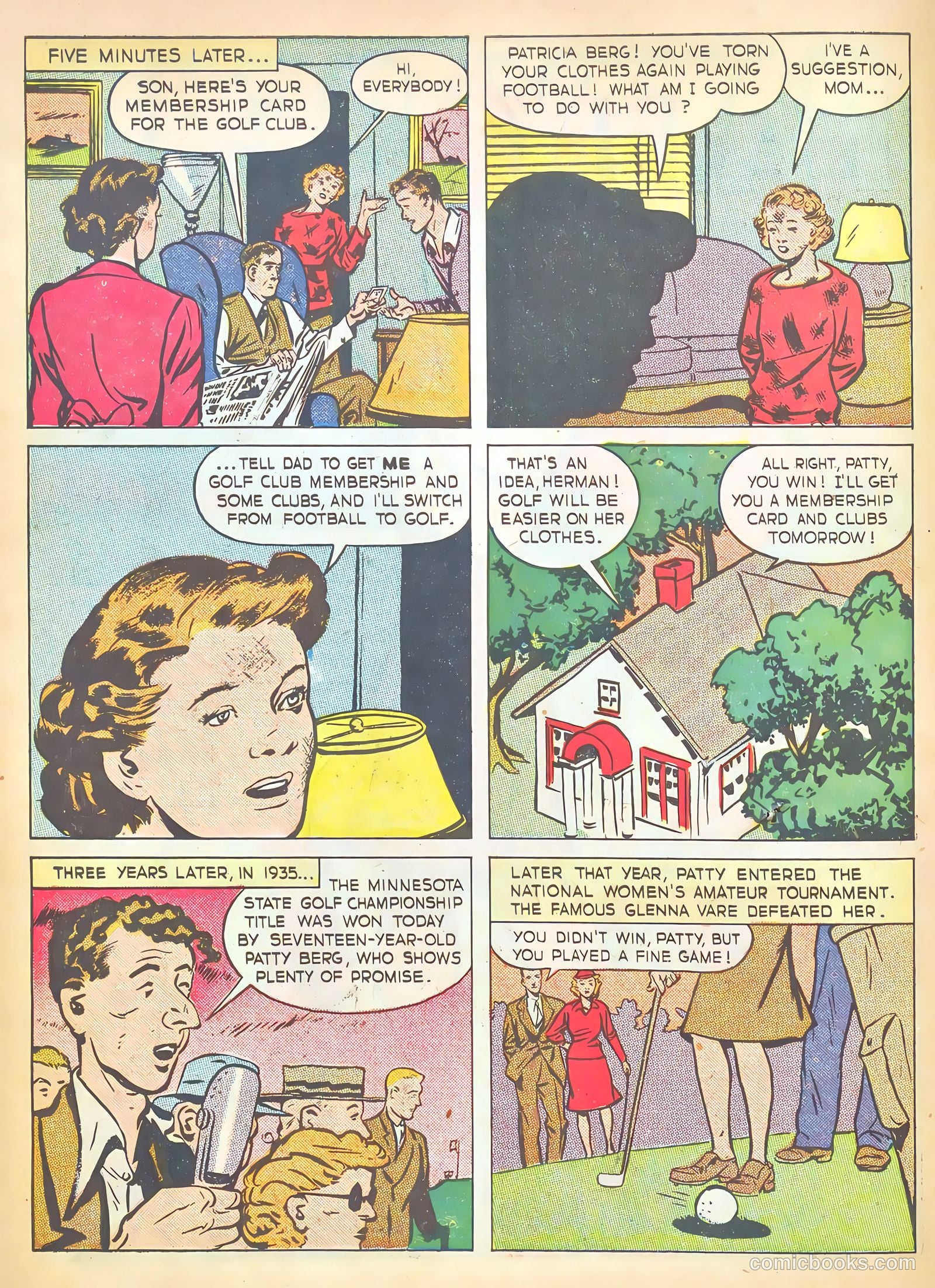 True Comics #42 (1945) — page 14 of 52
