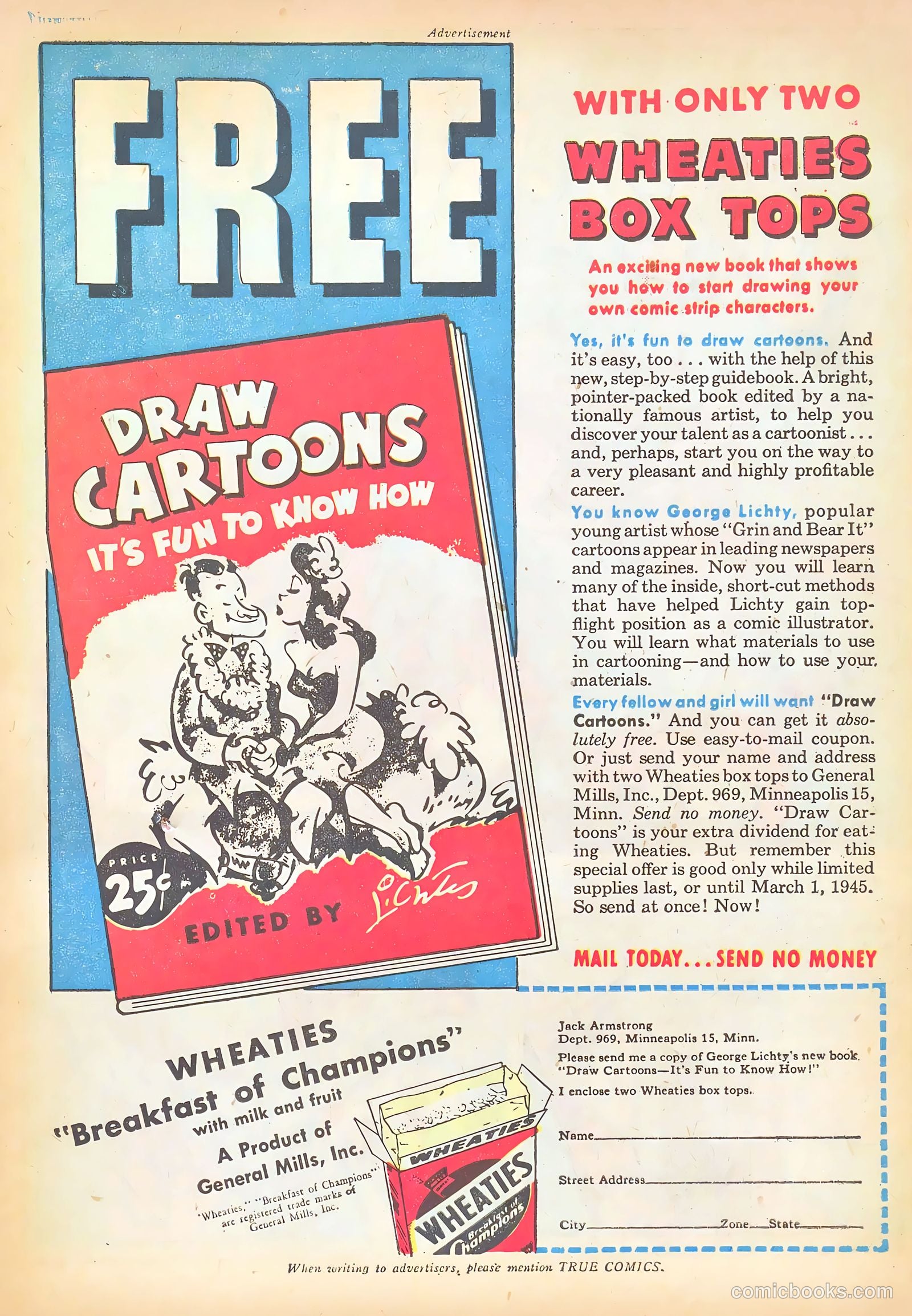 True Comics #42 (1945) — page 17 of 52