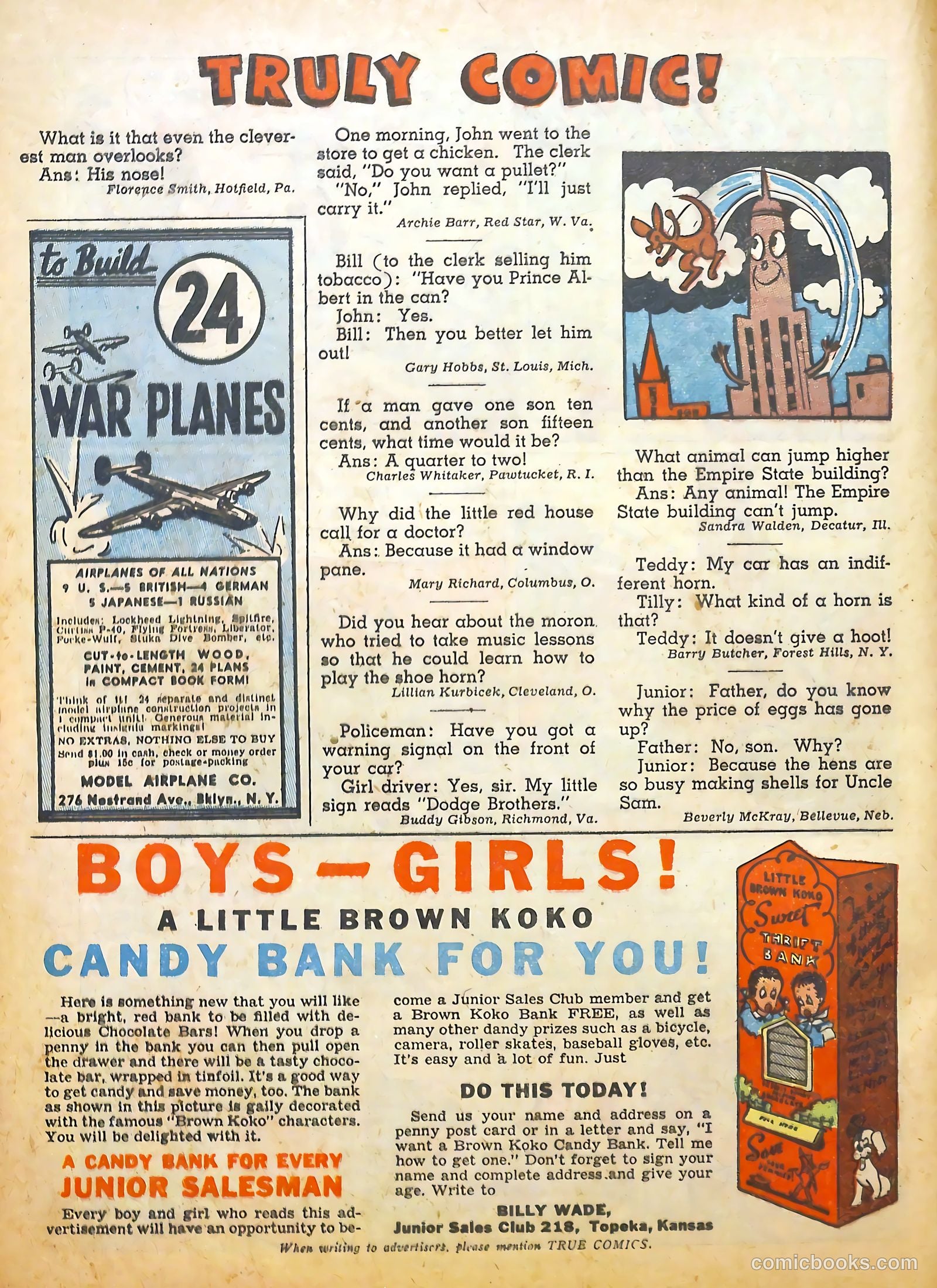 True Comics #43 (1945) — page 33 of 51