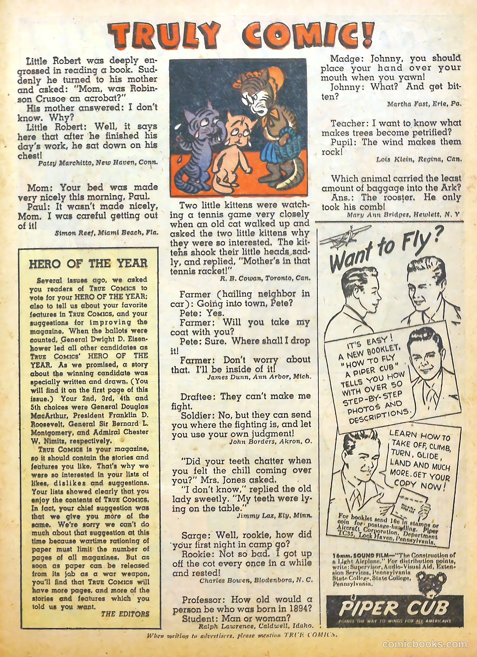 True Comics #43 (1945) — page 34 of 51