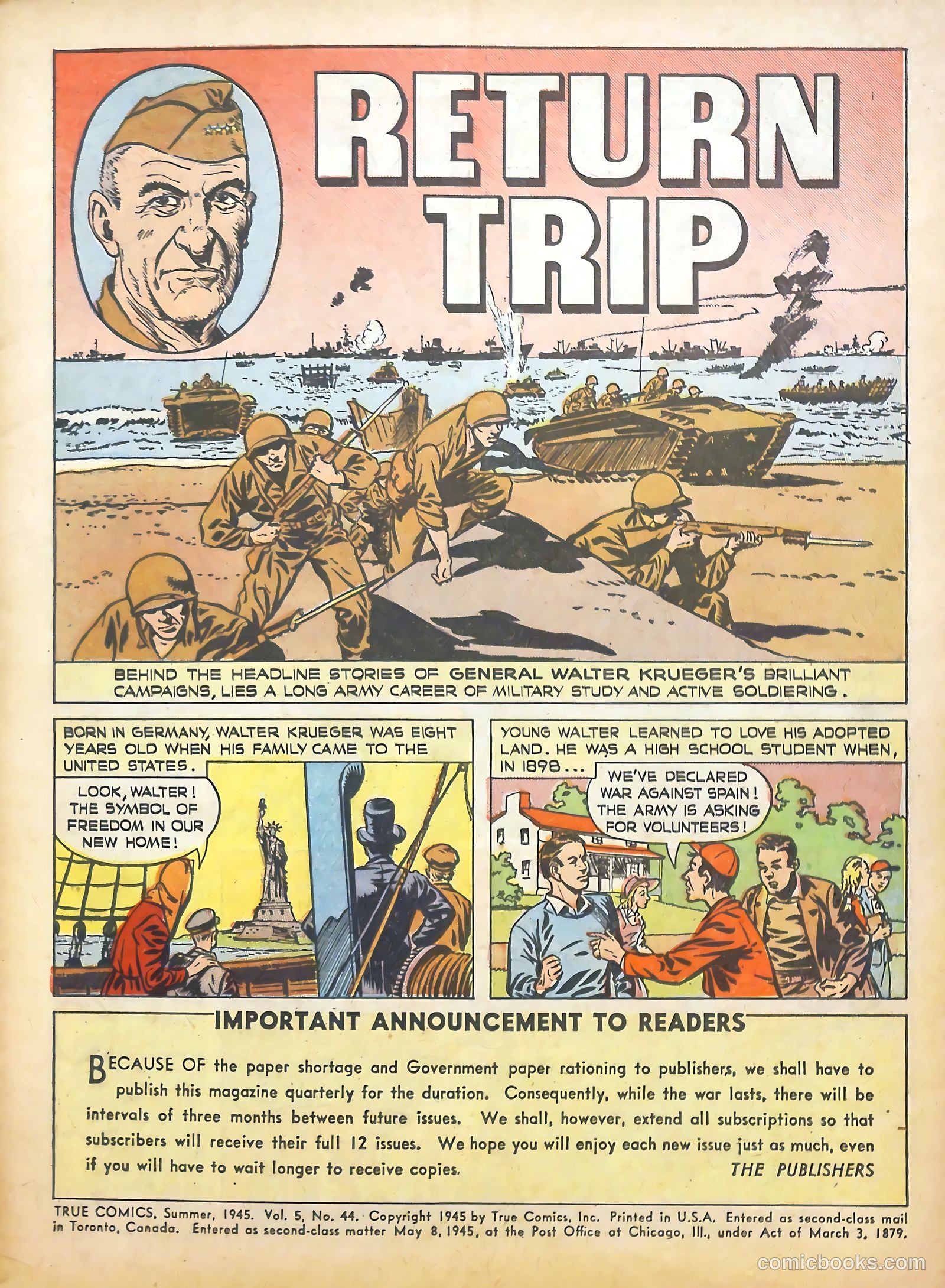 True Comics #44 (1945) — page 3 of 52