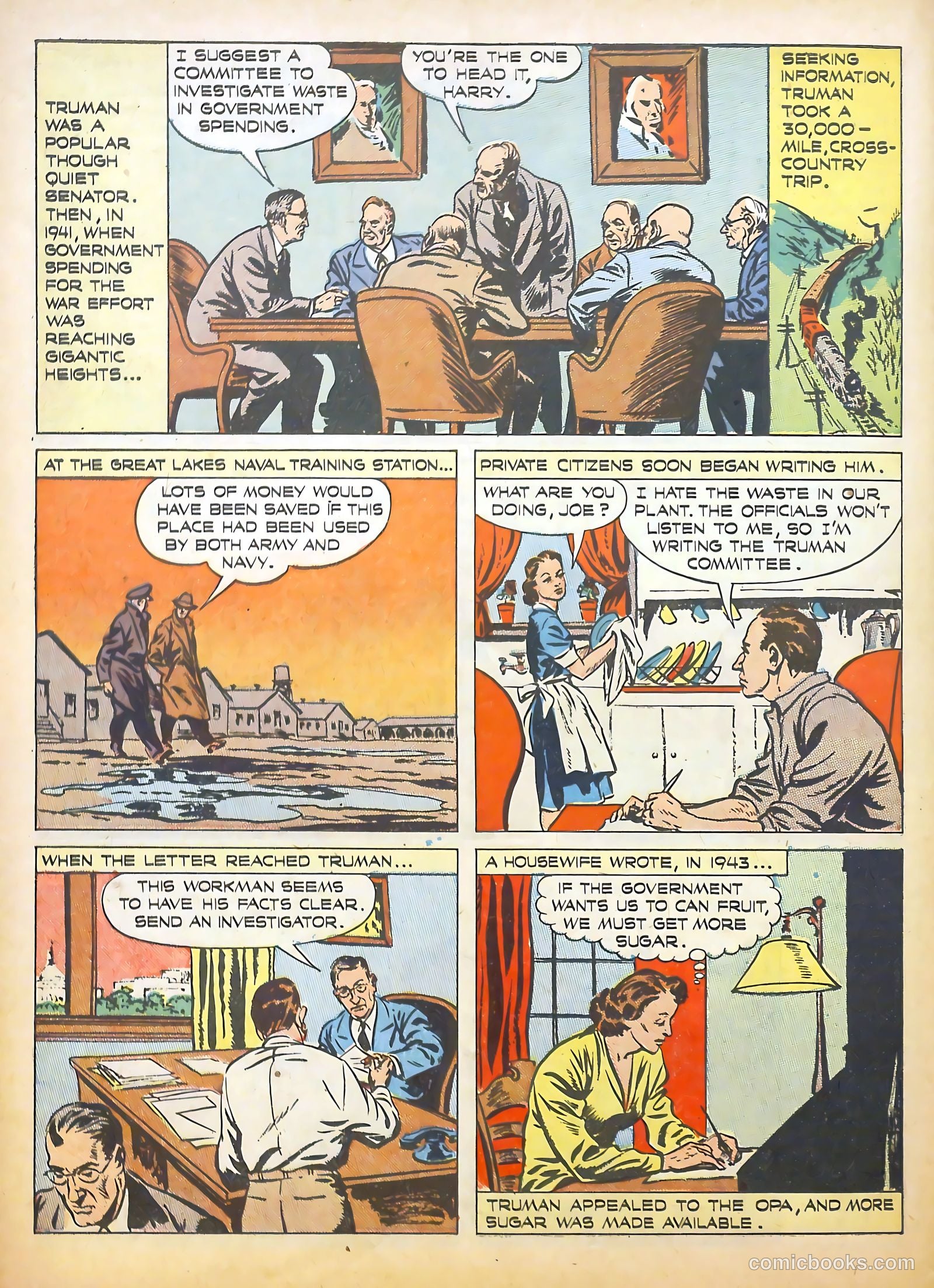 True Comics #44 (1945) — page 12 of 52