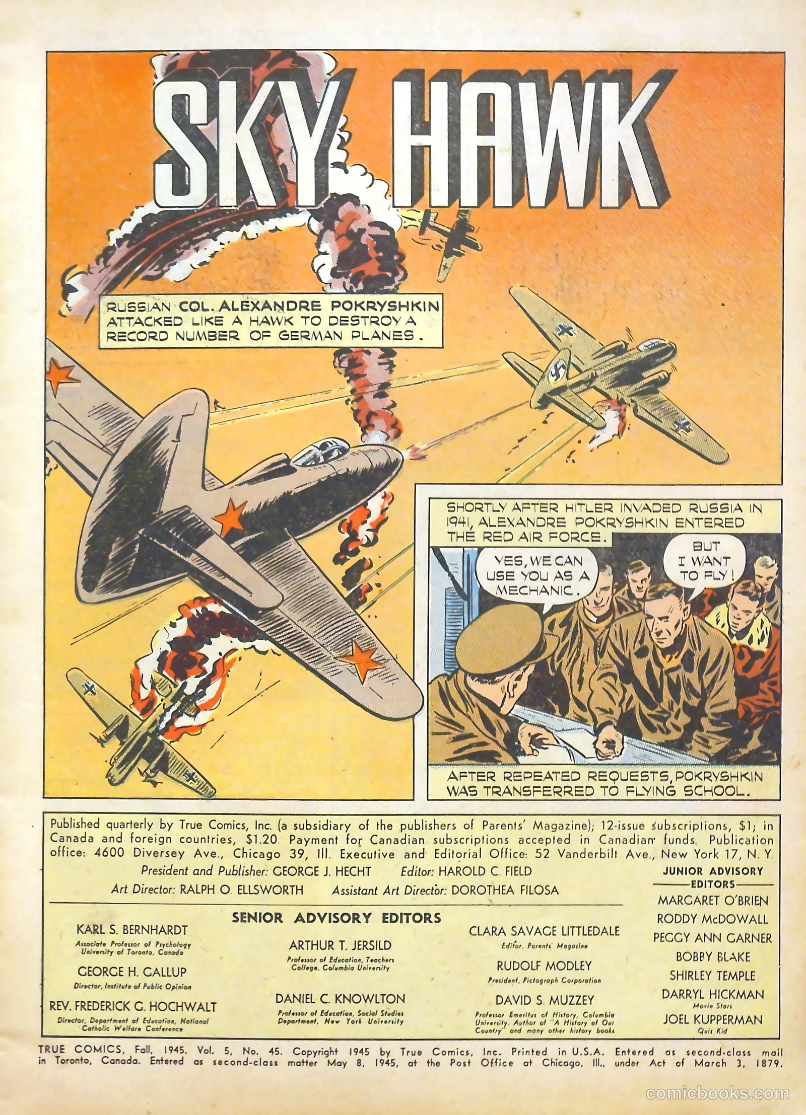 True Comics #45 (1945) — page 3 of 52