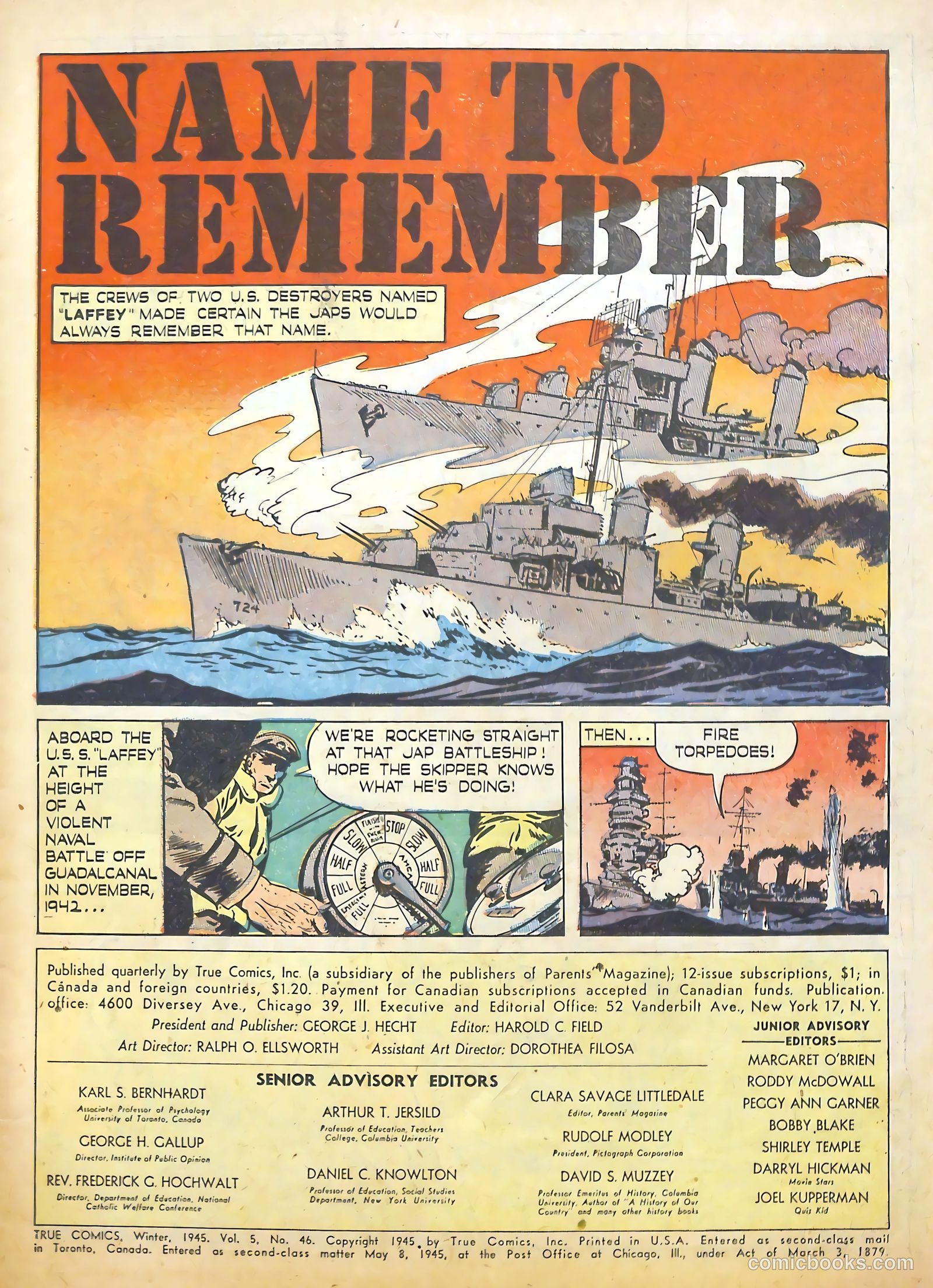 True Comics #46 (1945) — page 3 of 52