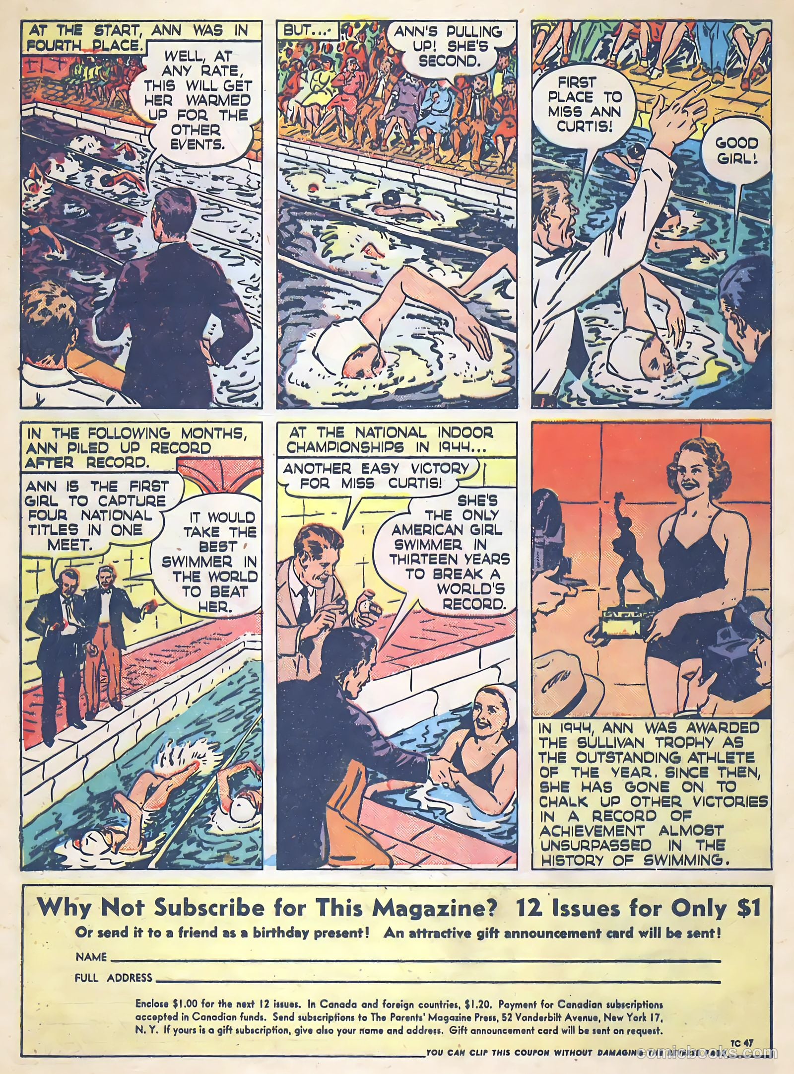 True Comics #47 (1946) — page 44 of 52