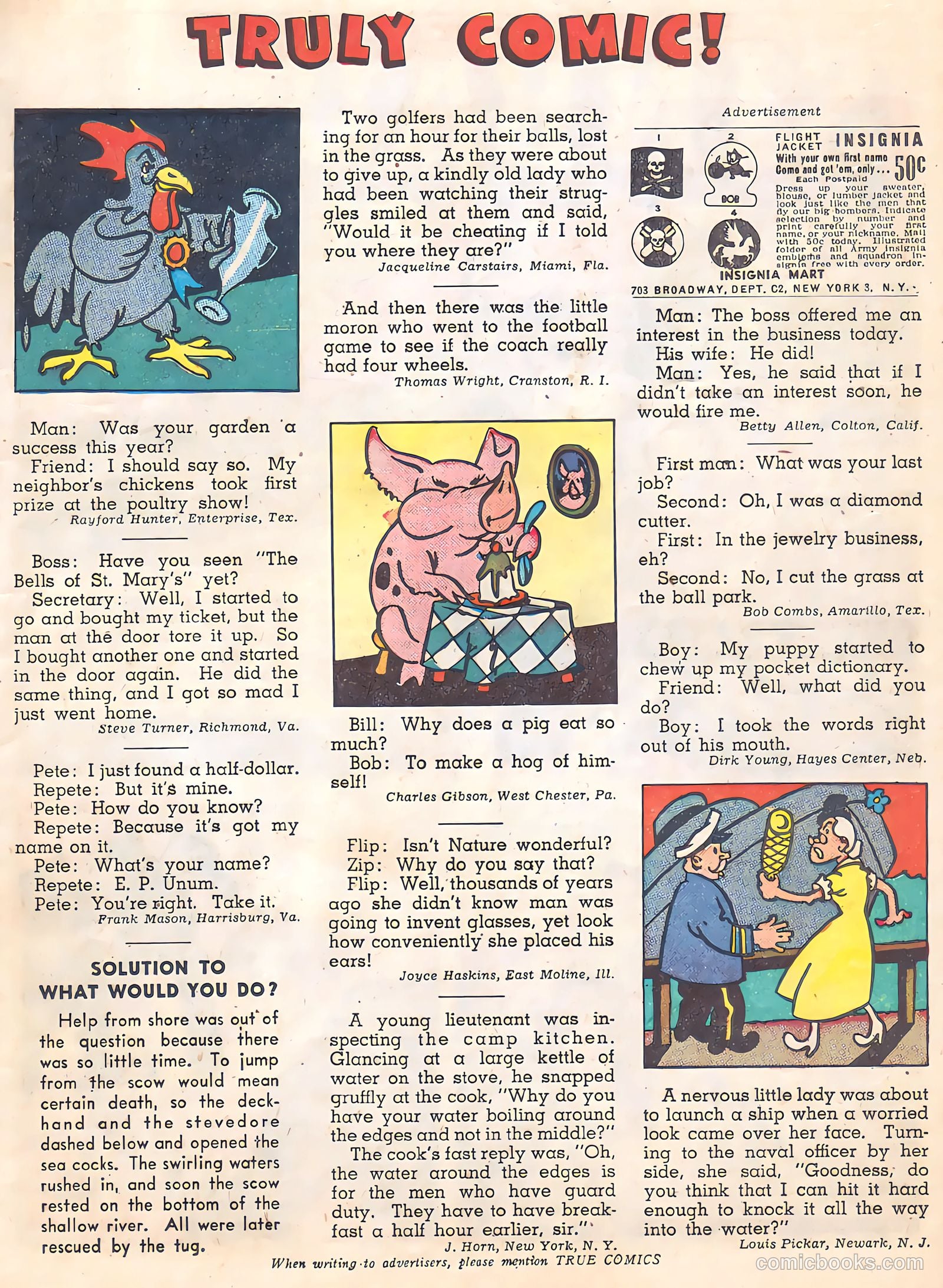 True Comics #50 (1946) — page 23 of 52