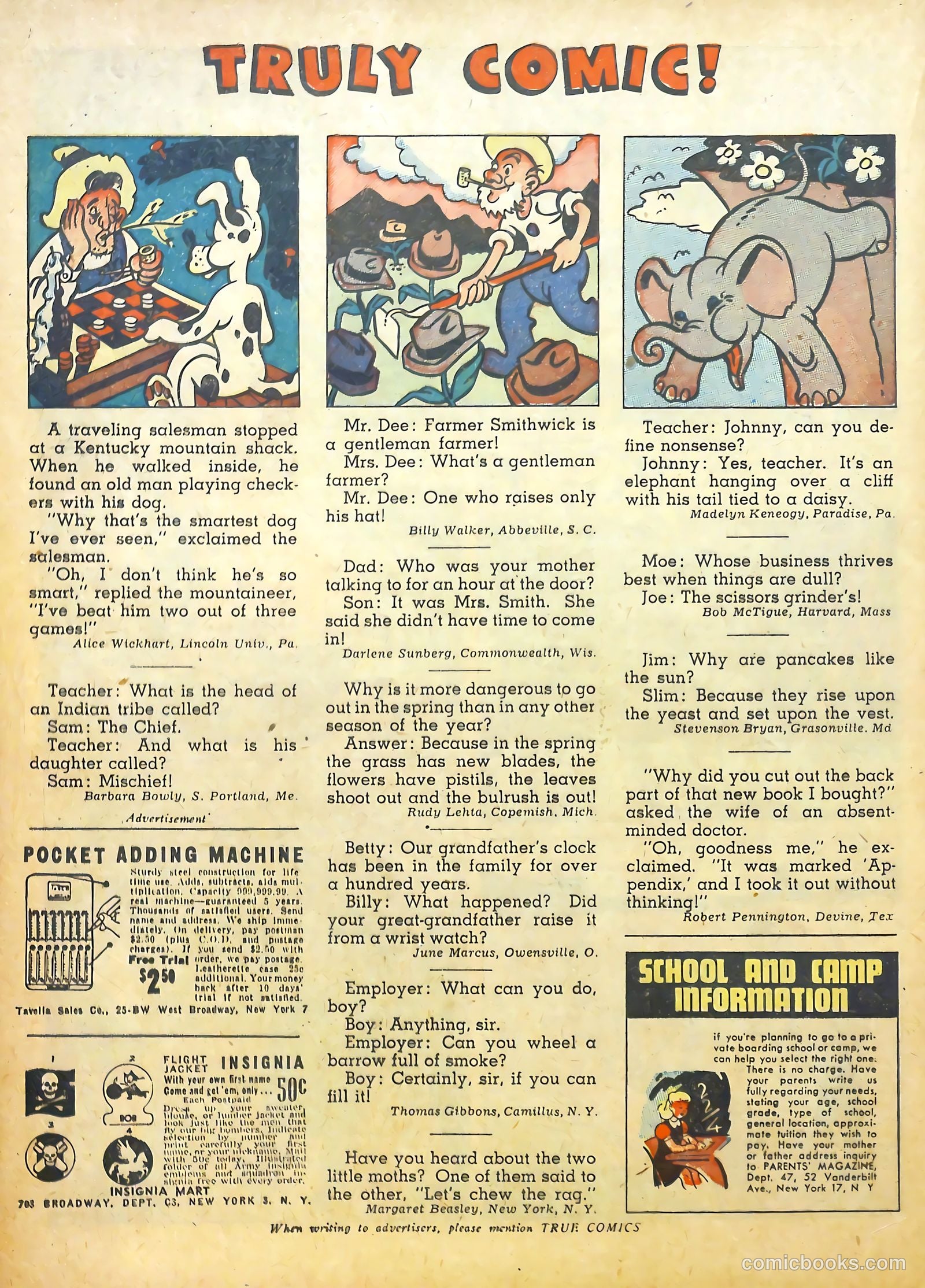 True Comics #51 (1946) — page 36 of 52