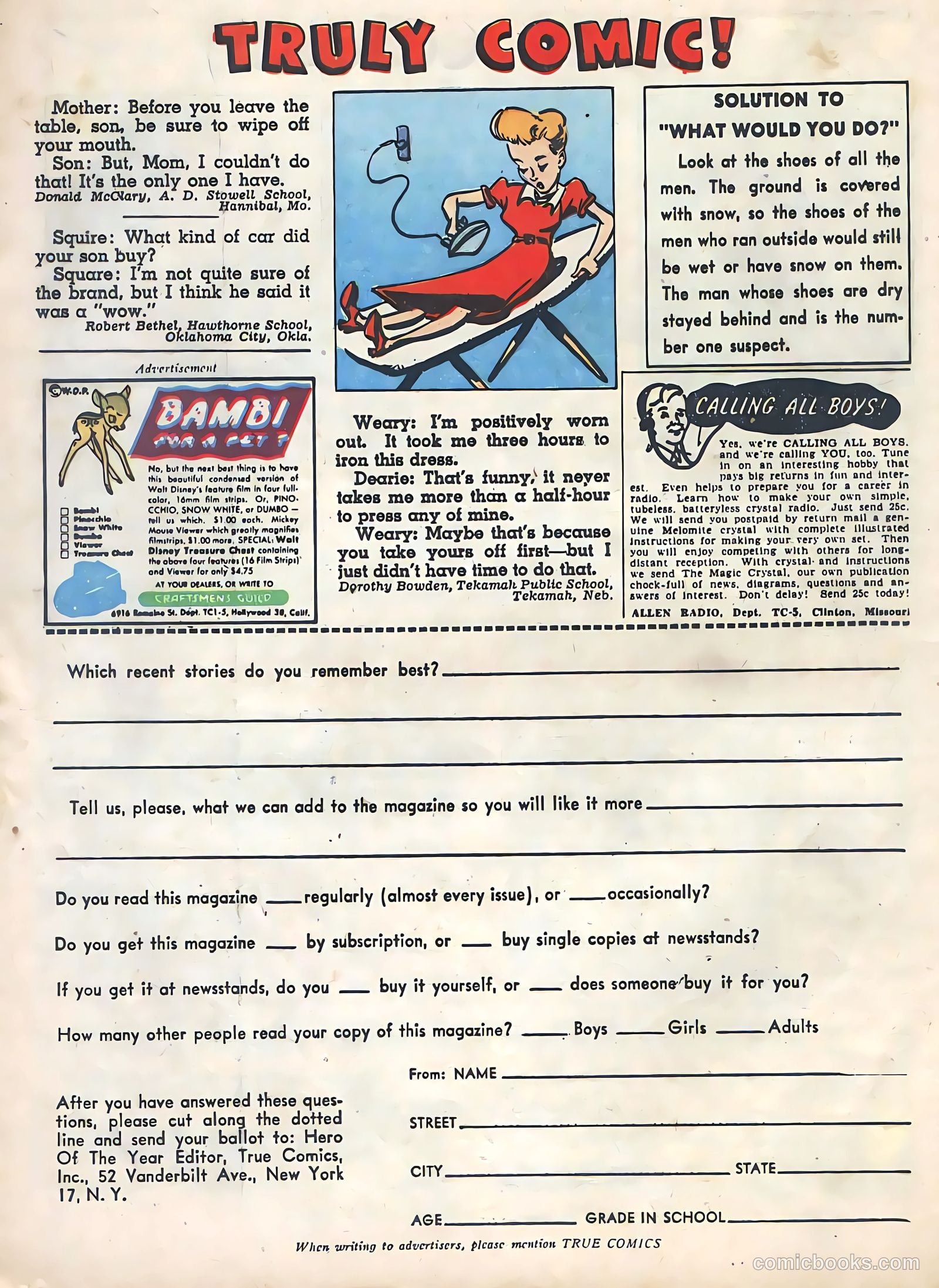 True Comics #60 (1947) — page 31 of 51