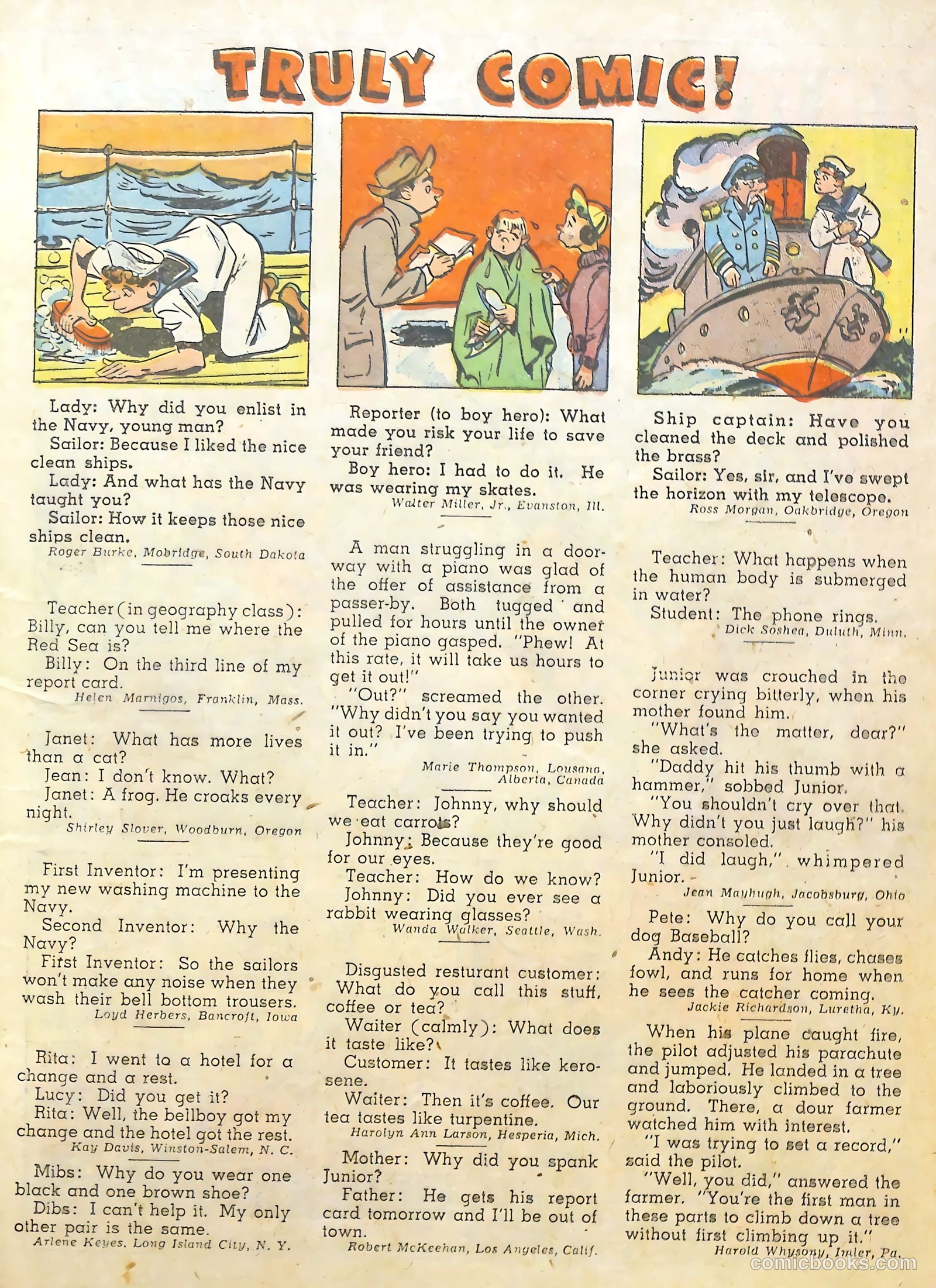 True Comics #63 (1947) — page 26 of 37