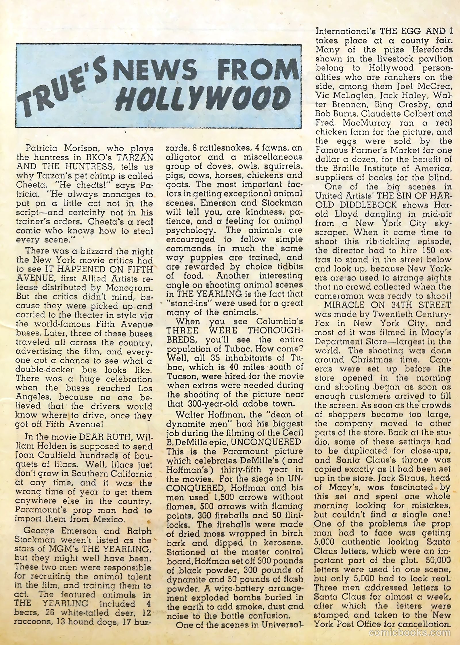 True Comics #63 (1947) — page 32 of 37
