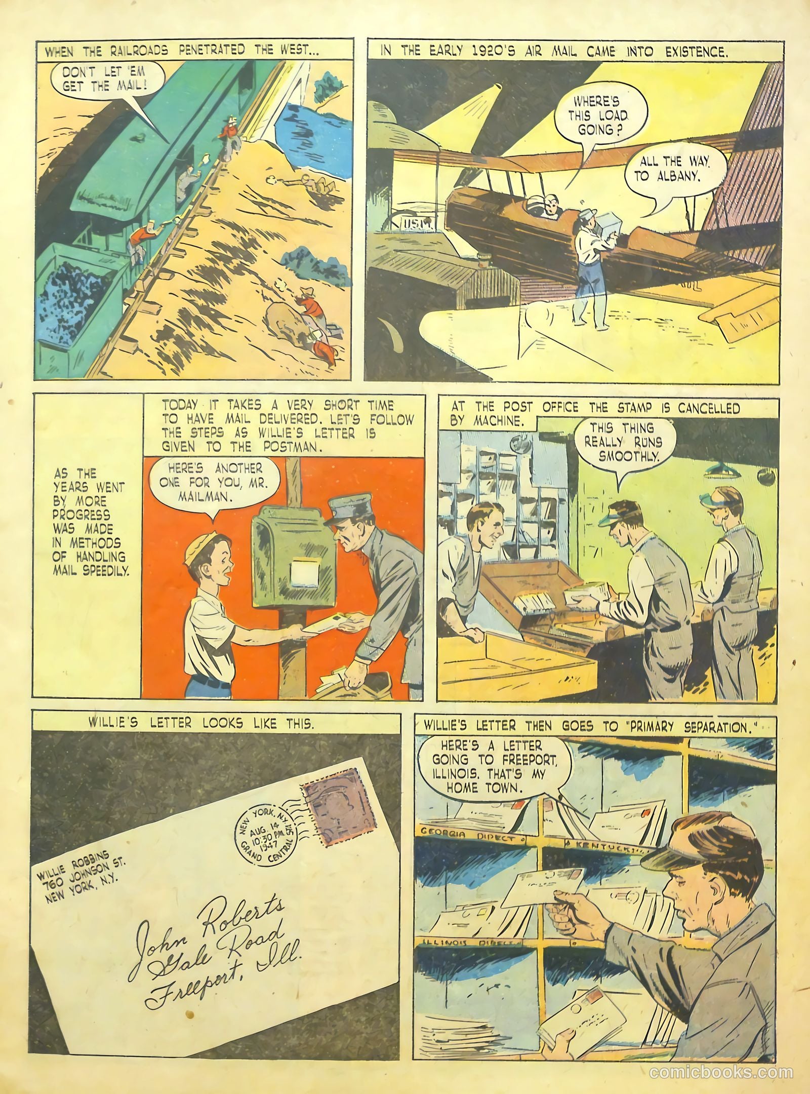 True Comics #64 (1947) — page 6 of 37
