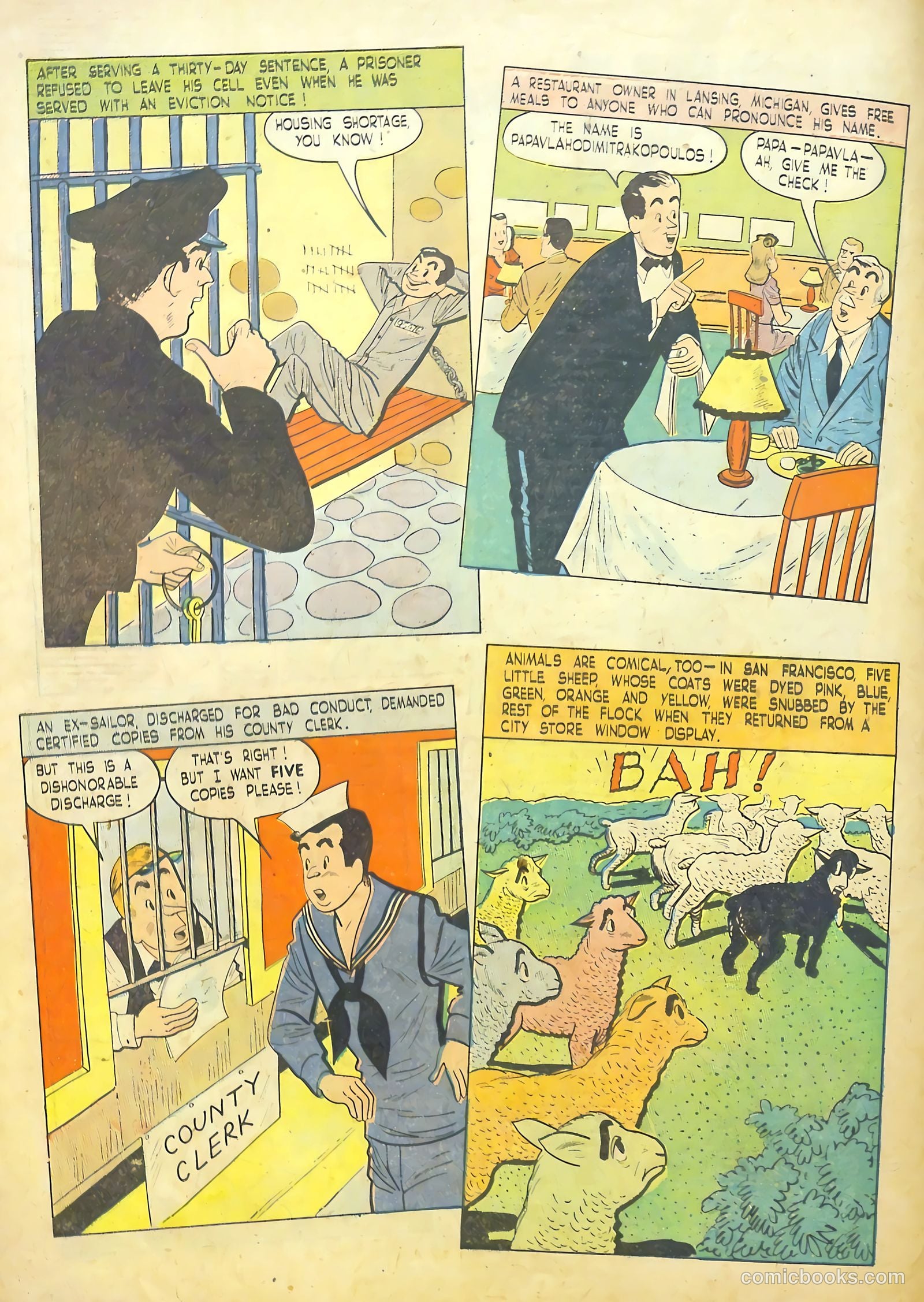 True Comics #64 (1947) — page 35 of 37