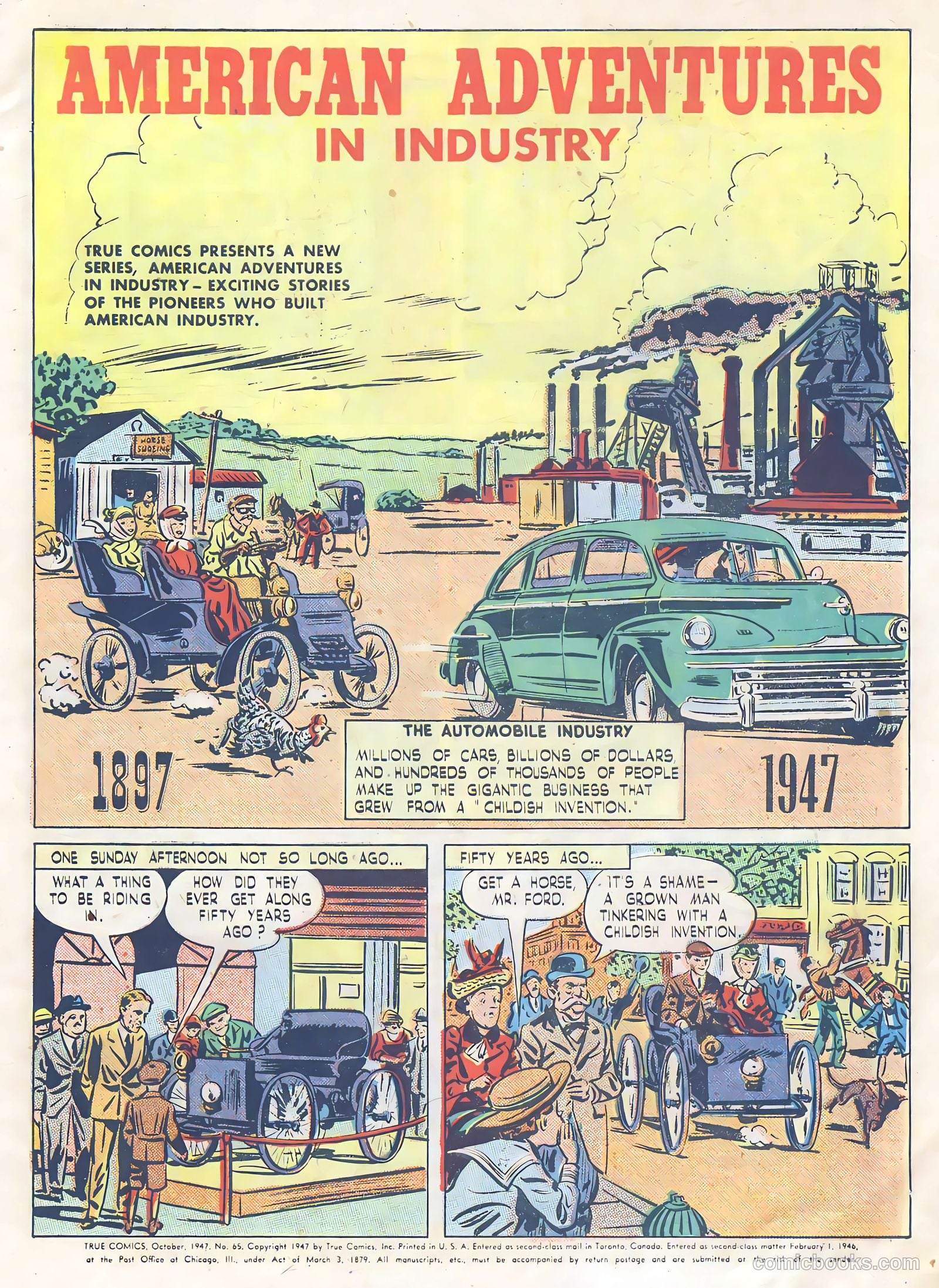 True Comics #65 (1947) — page 3 of 36