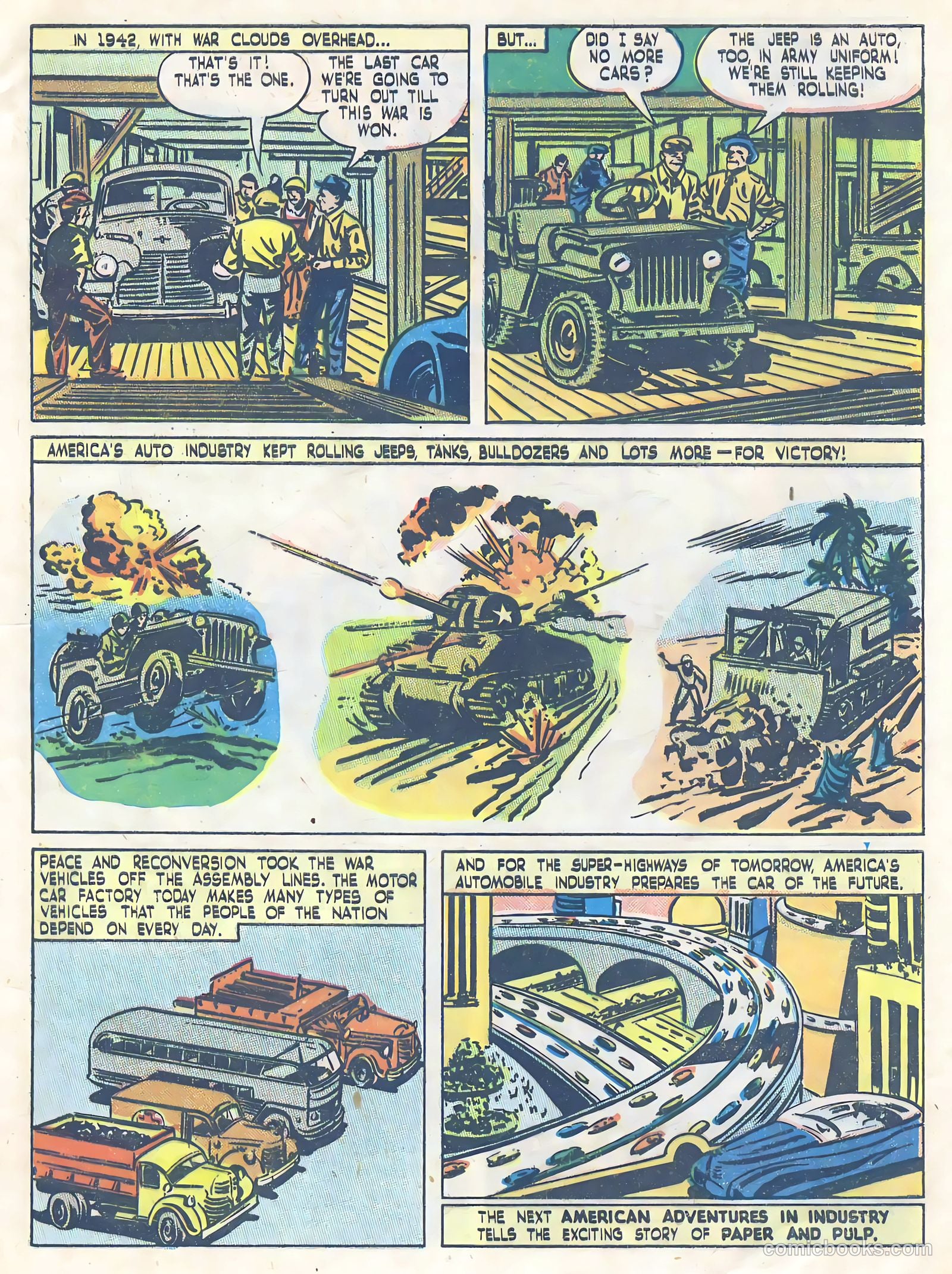 True Comics #65 (1947) — page 7 of 36