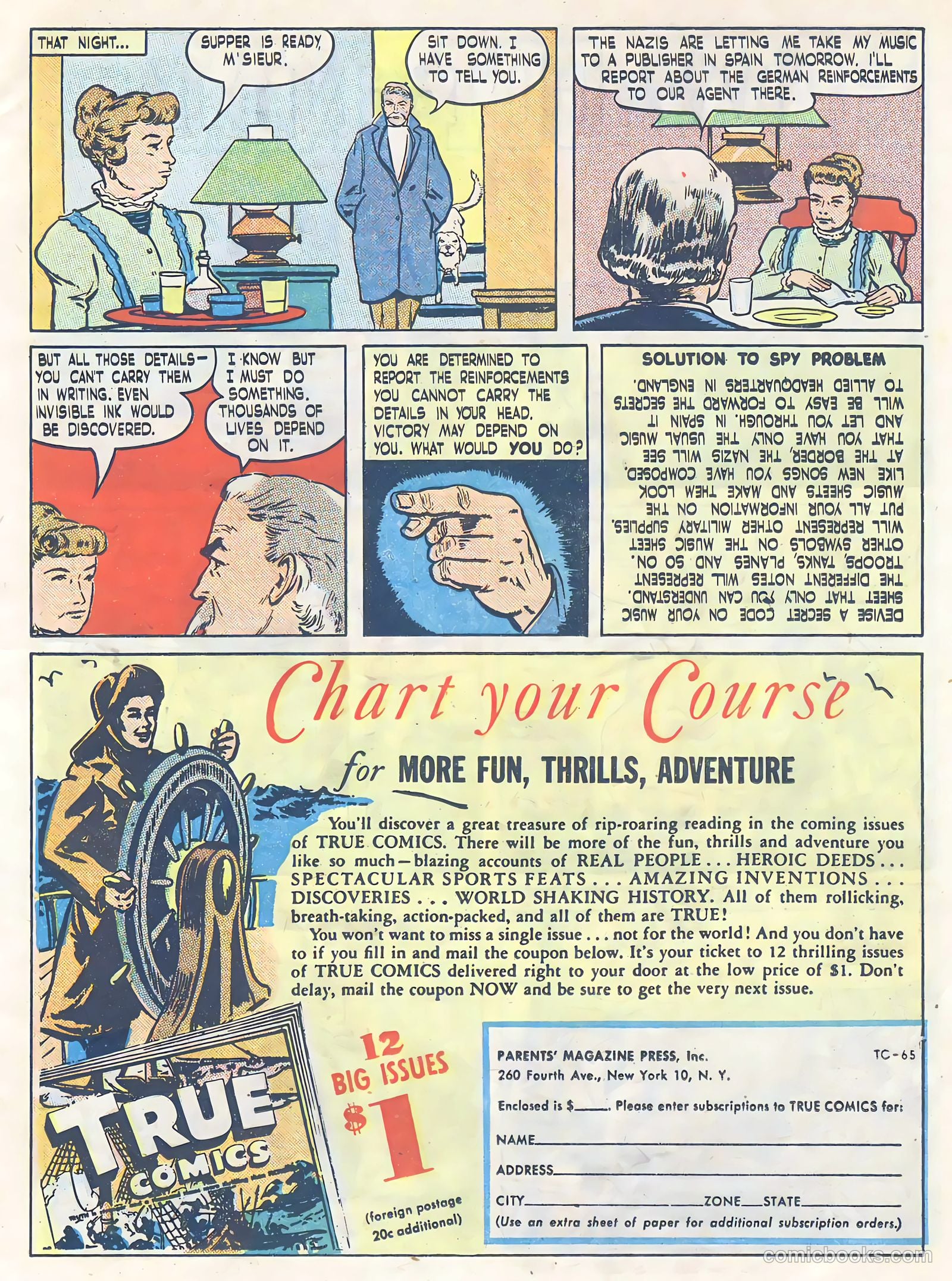 True Comics #65 (1947) — page 13 of 36