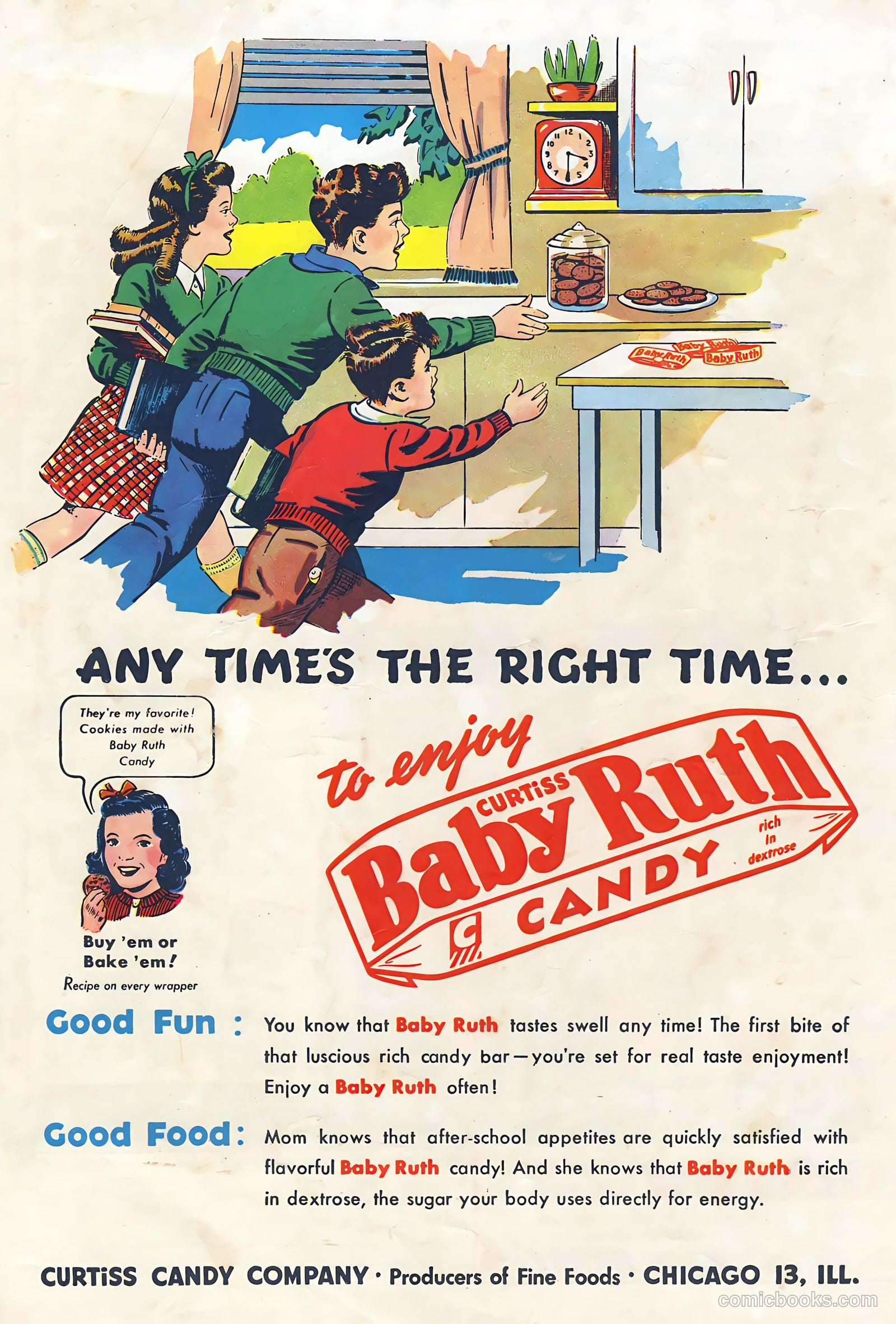 True Comics #65 (1947) — page 36 of 36