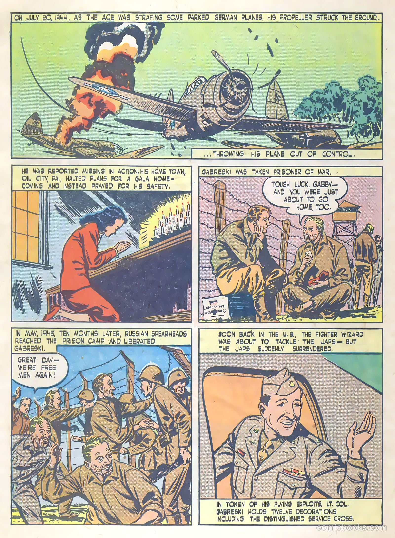 True Comics #66 (1947) — page 32 of 36
