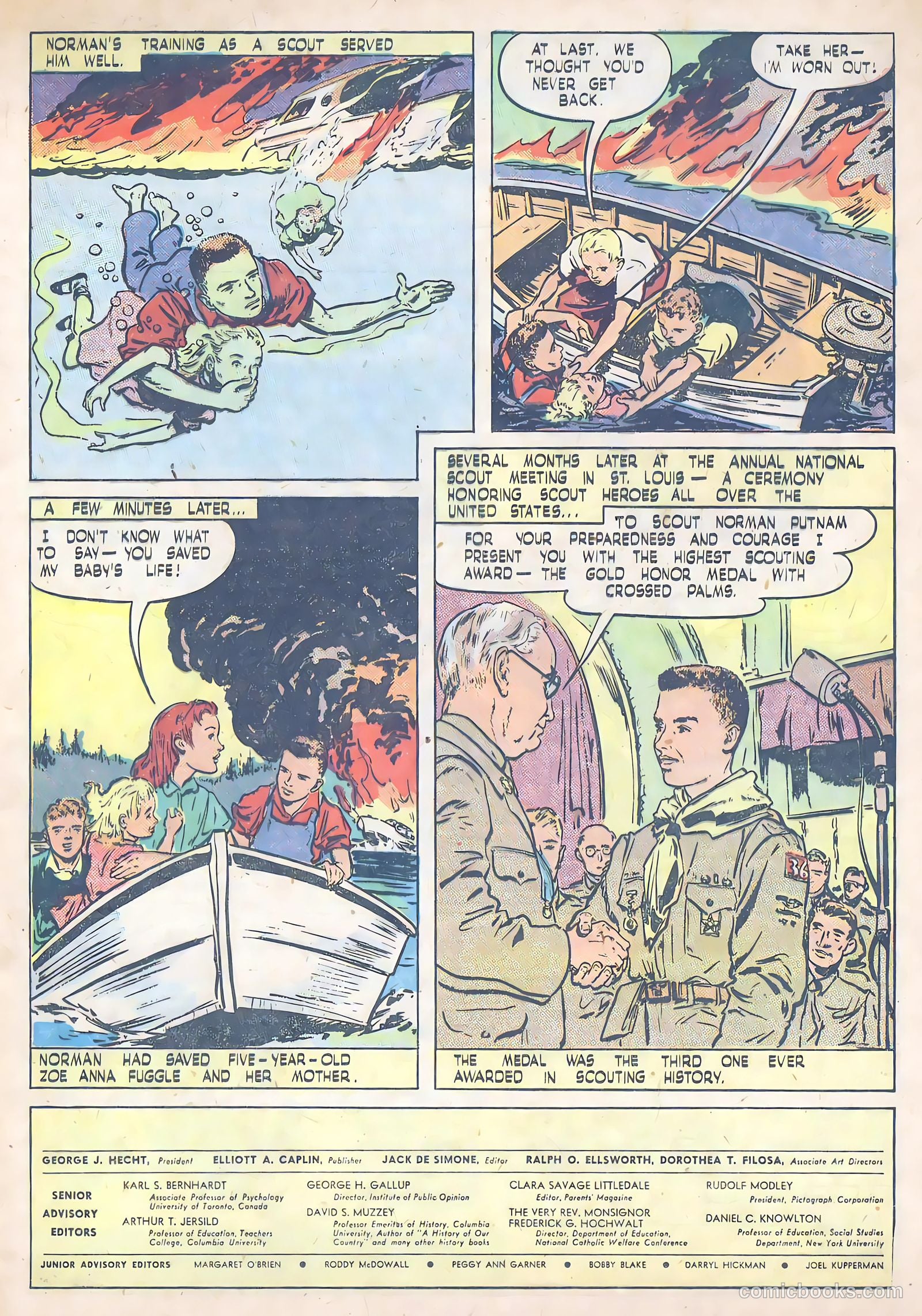 True Comics #68 (1948) — page 34 of 37
