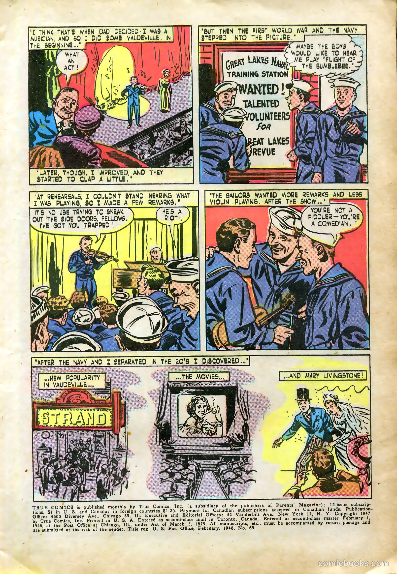 True Comics #69 (1948) — page 5 of 36