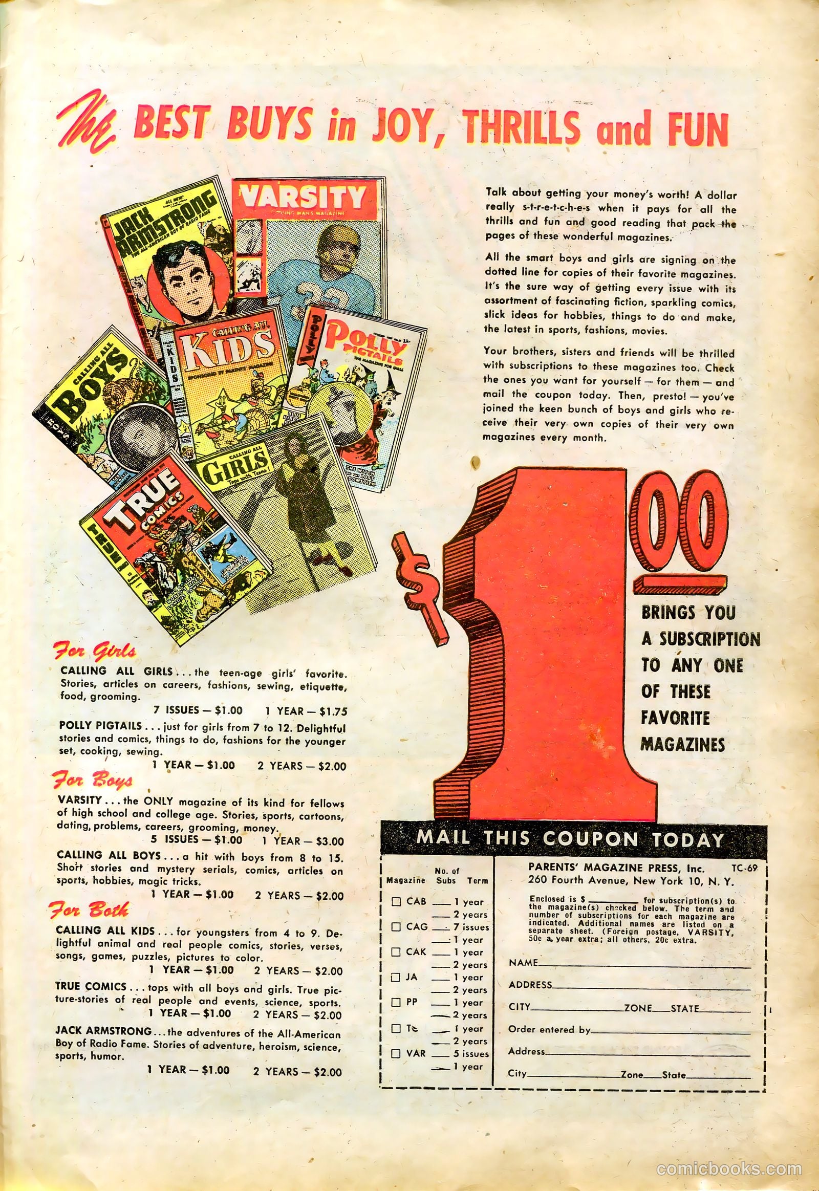 True Comics #69 (1948) — page 31 of 36