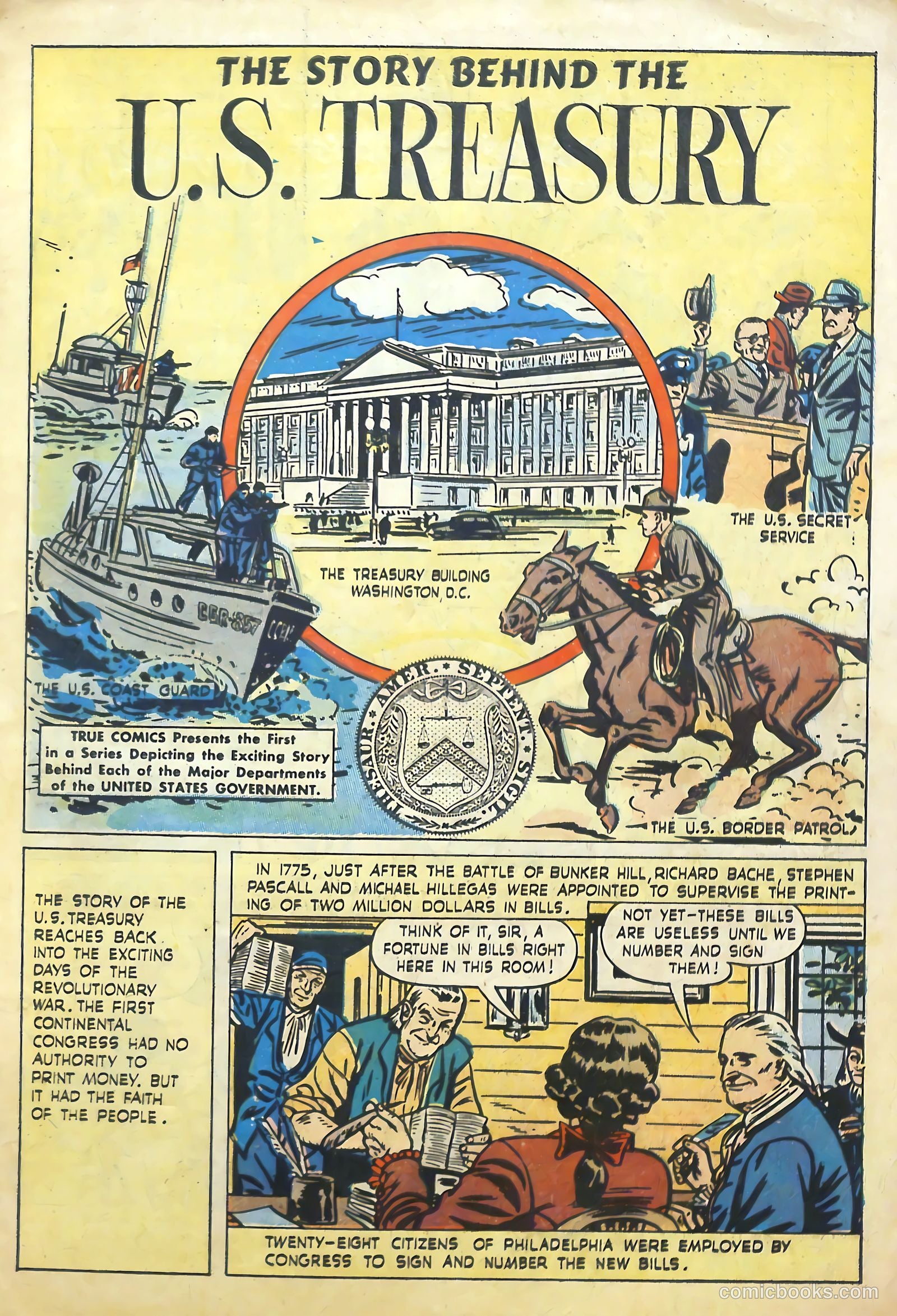 True Comics #74 (1948) — page 3 of 38