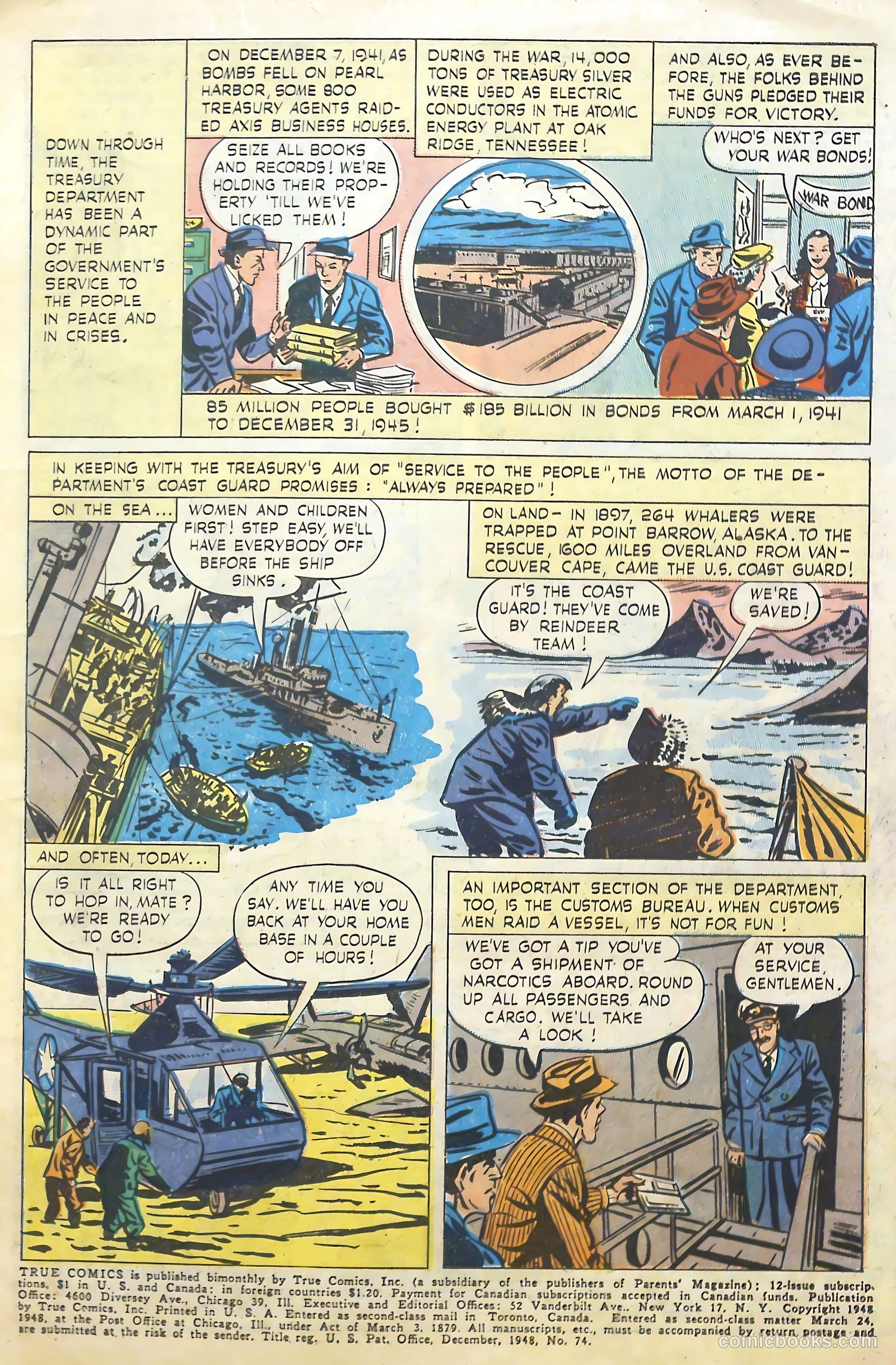 True Comics #74 (1948) — page 5 of 38
