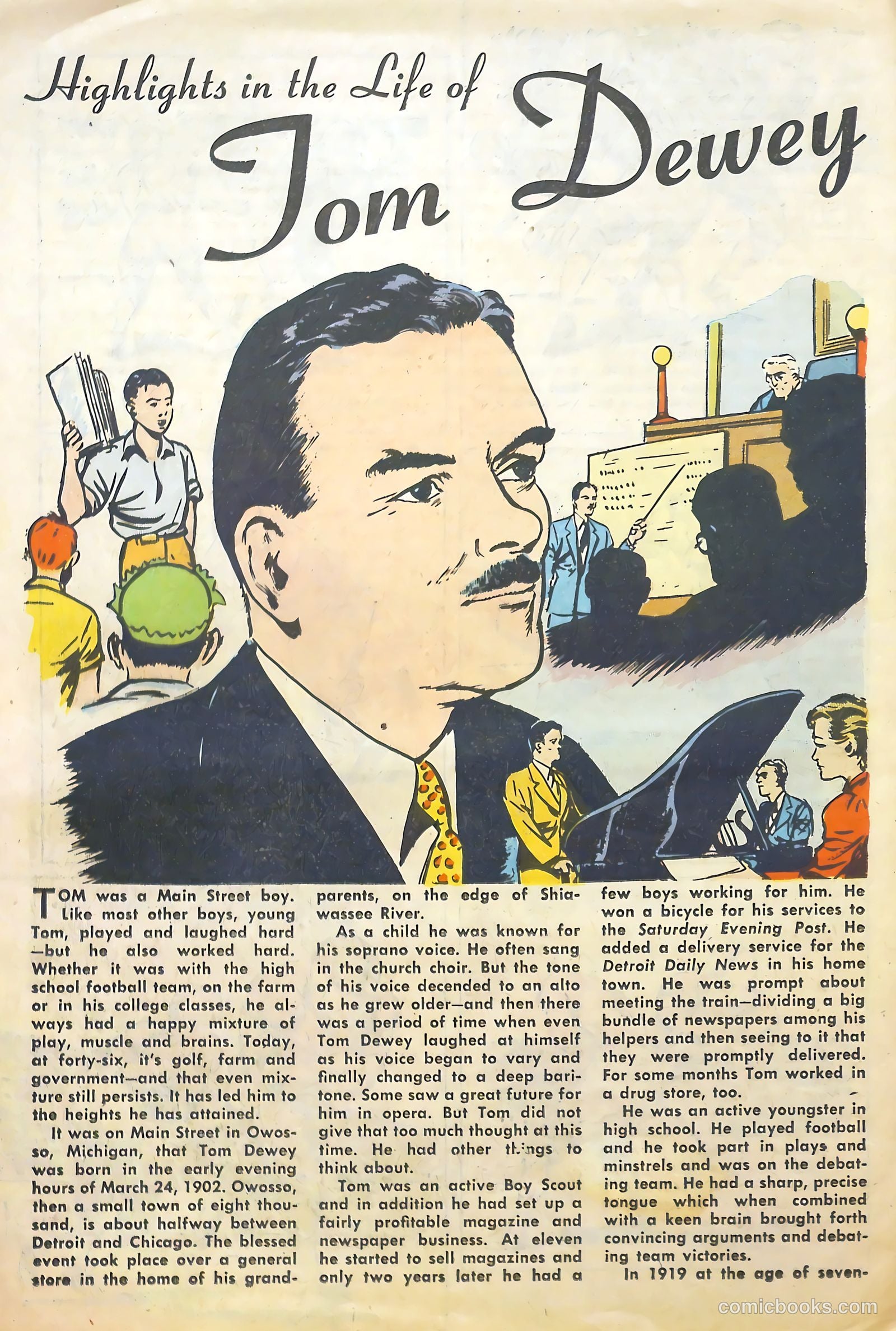True Comics #74 (1948) — page 28 of 38