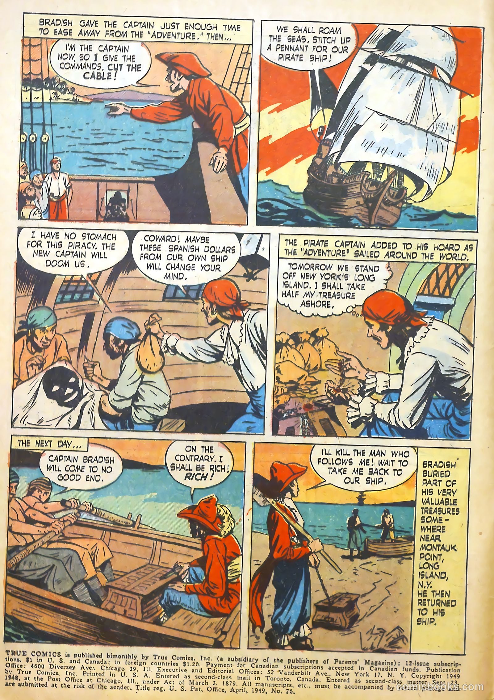 True Comics #76 (1949) — page 5 of 36