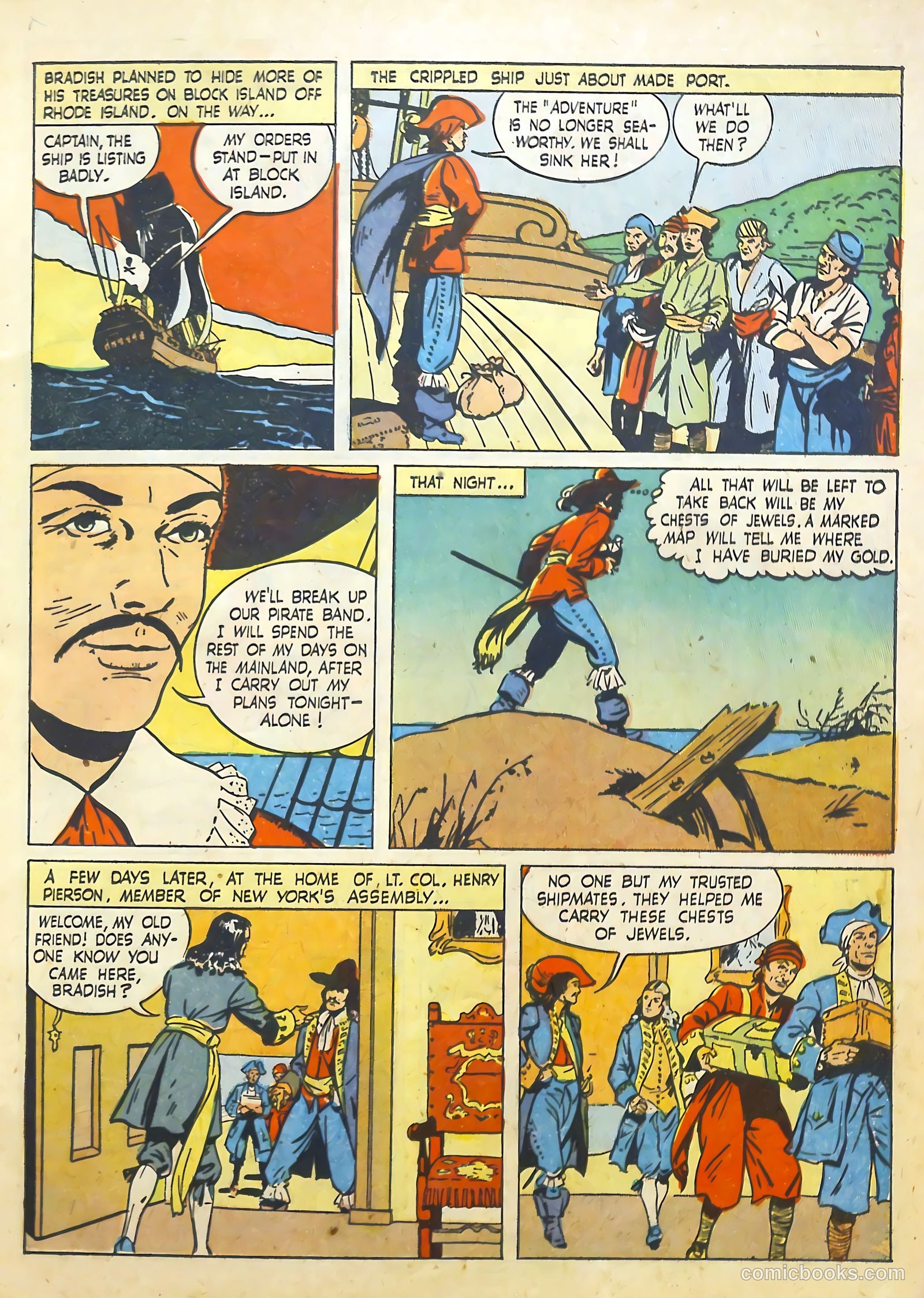 True Comics #76 (1949) — page 6 of 36