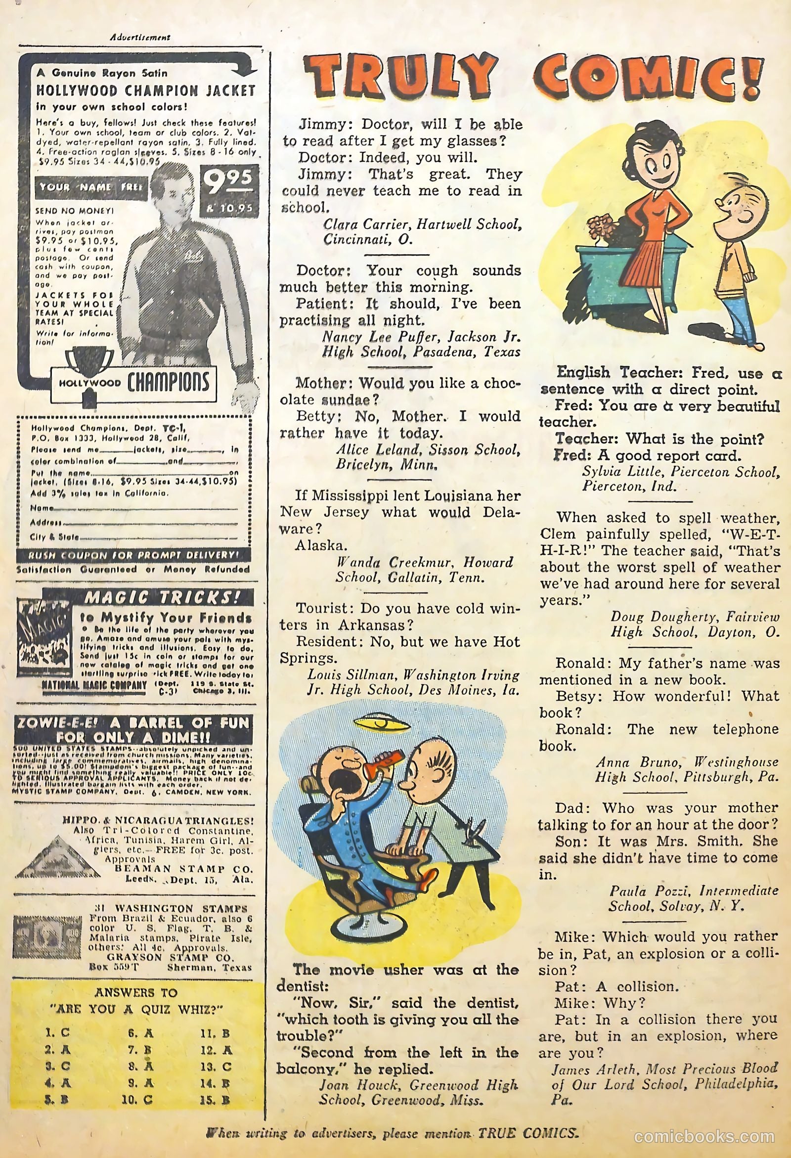 True Comics #76 (1949) — page 28 of 36