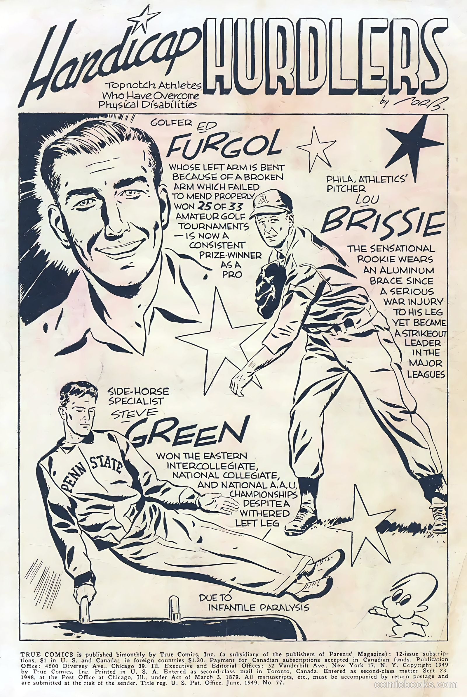 True Comics #77 (1949) — page 2 of 36