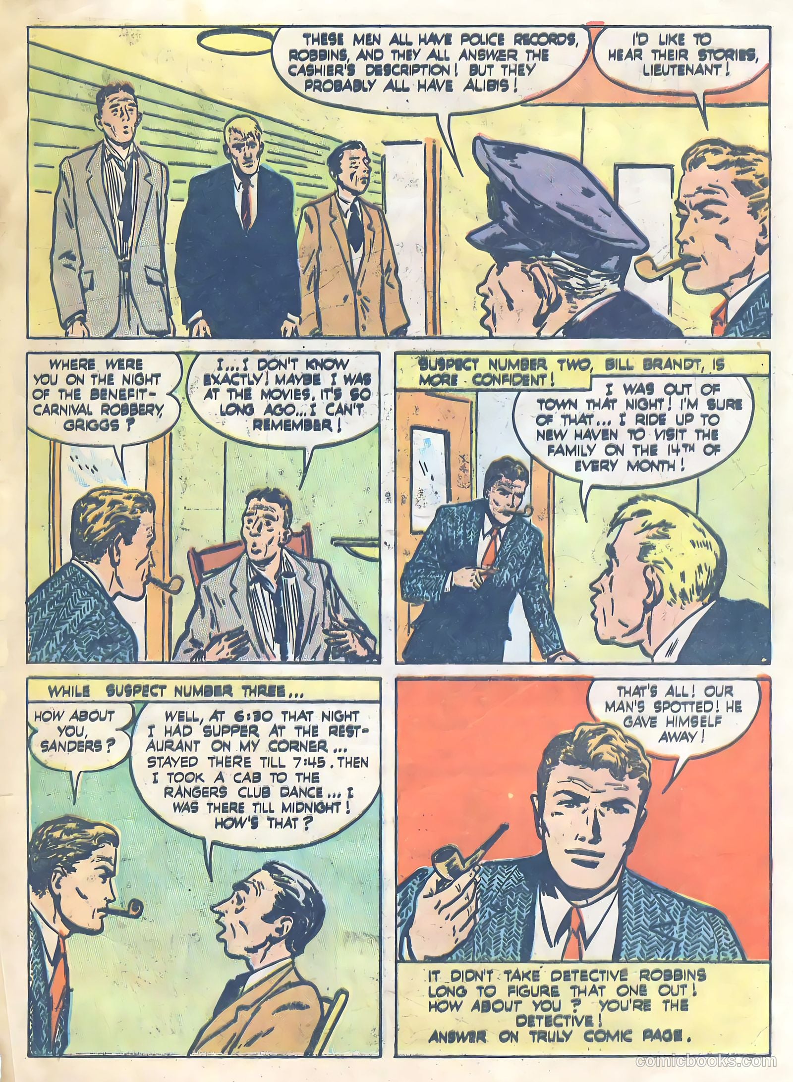 True Comics #77 (1949) — page 17 of 36