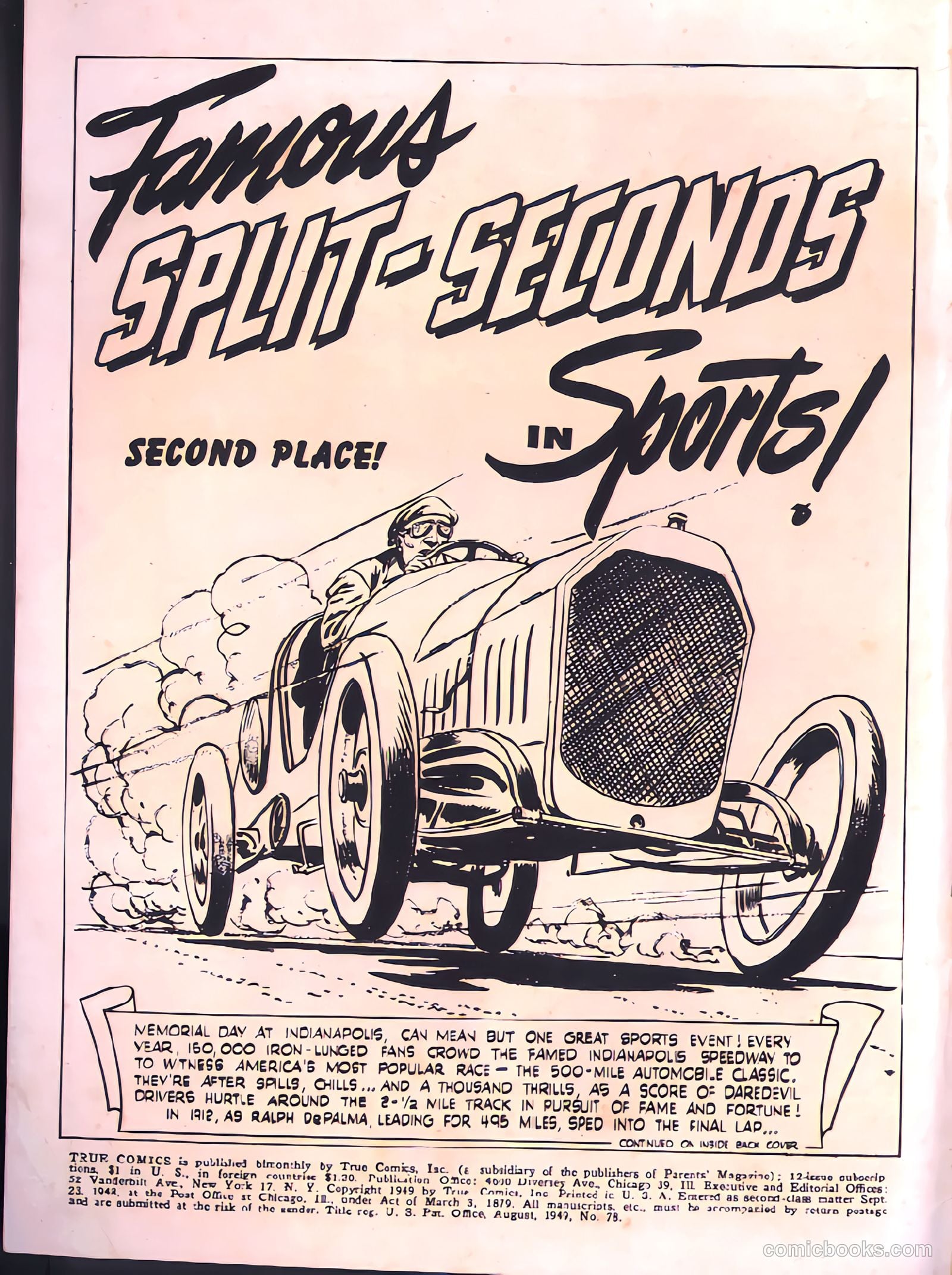 True Comics #78 (1949) — page 2 of 36