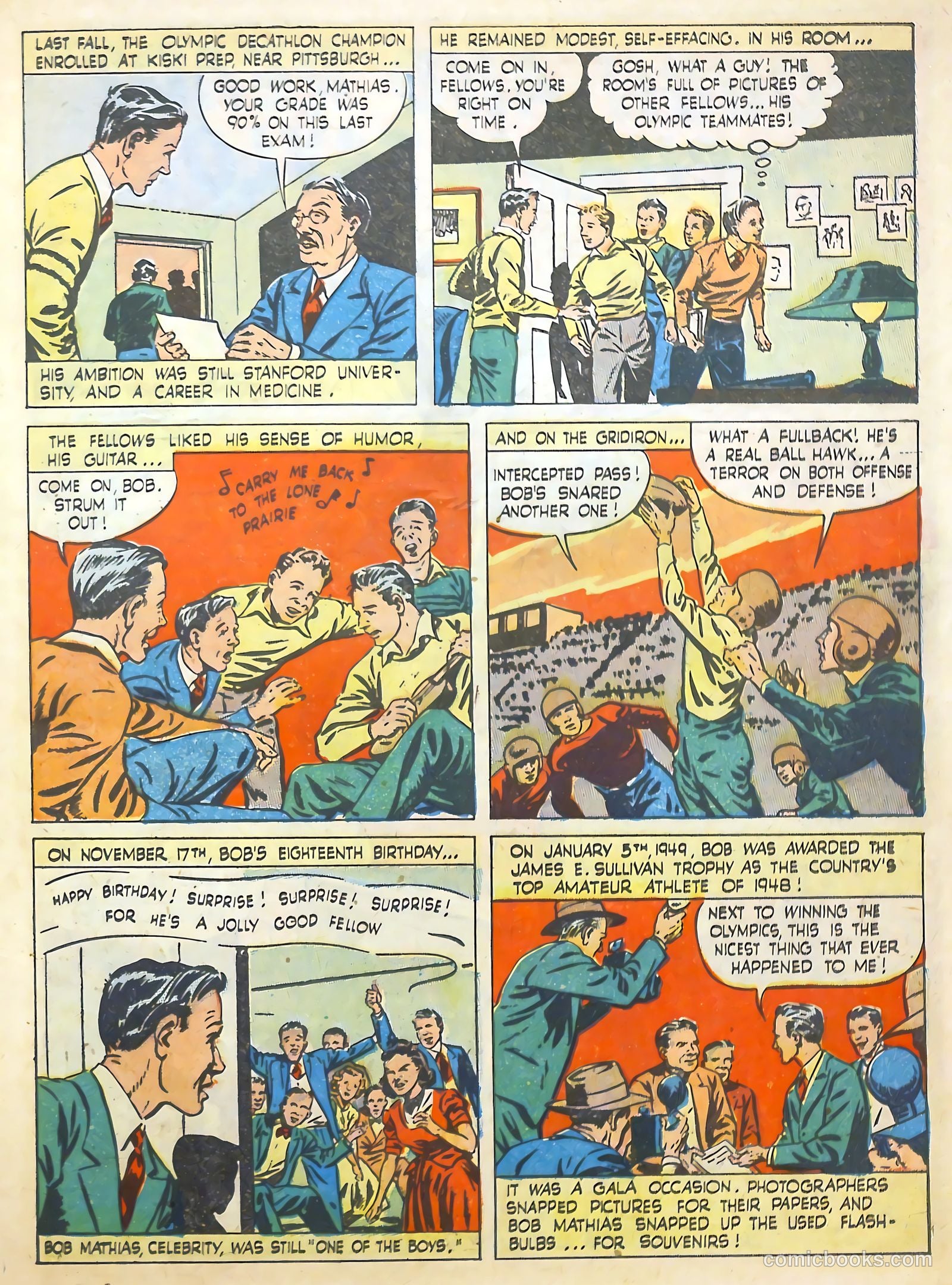 True Comics #79 (1949) — page 15 of 36