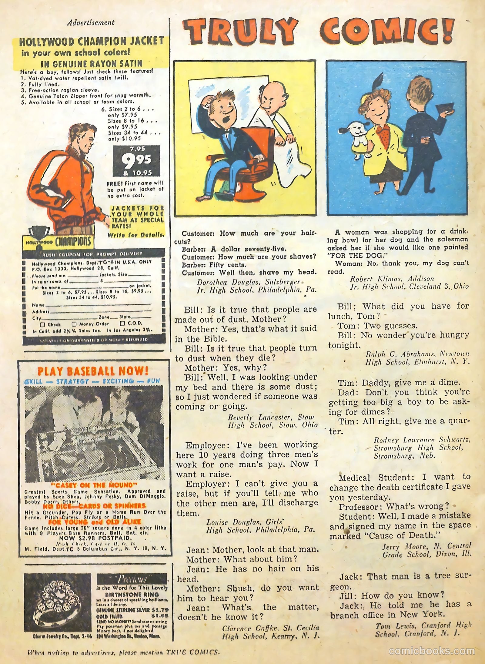 True Comics #79 (1949) — page 20 of 36